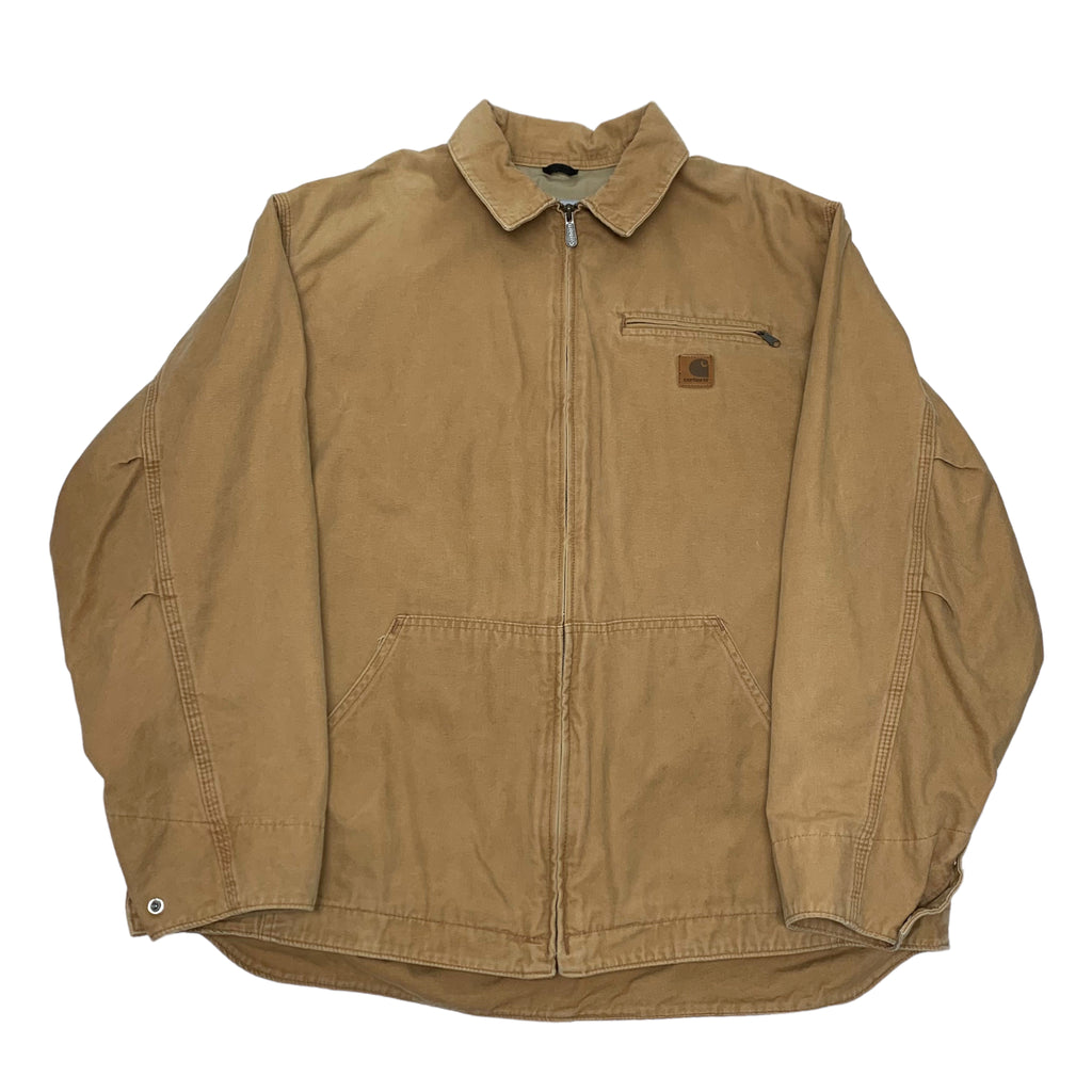 Tan Carhartt Detroit Jacket XL