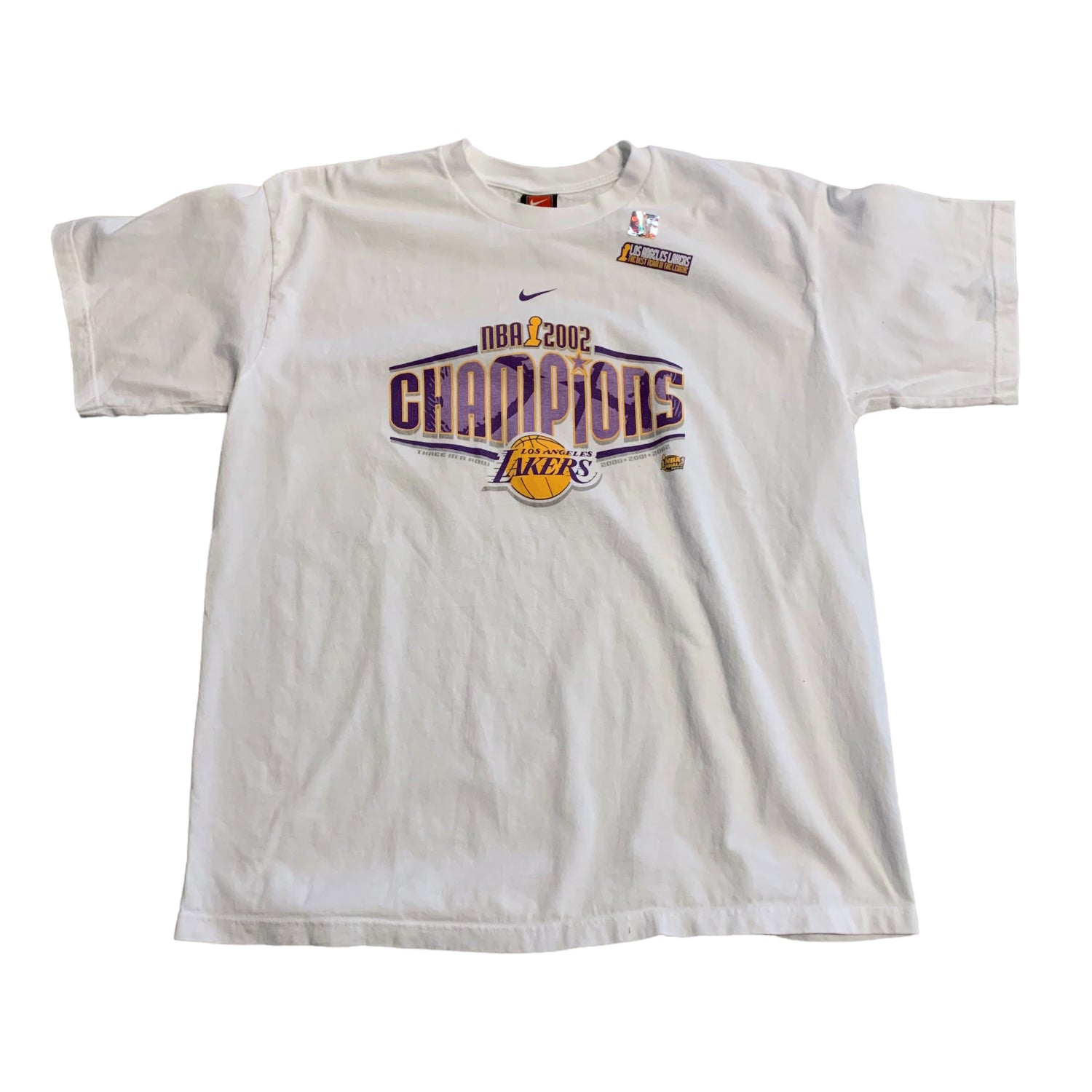 2002 Lakers NBA Finals Tee L