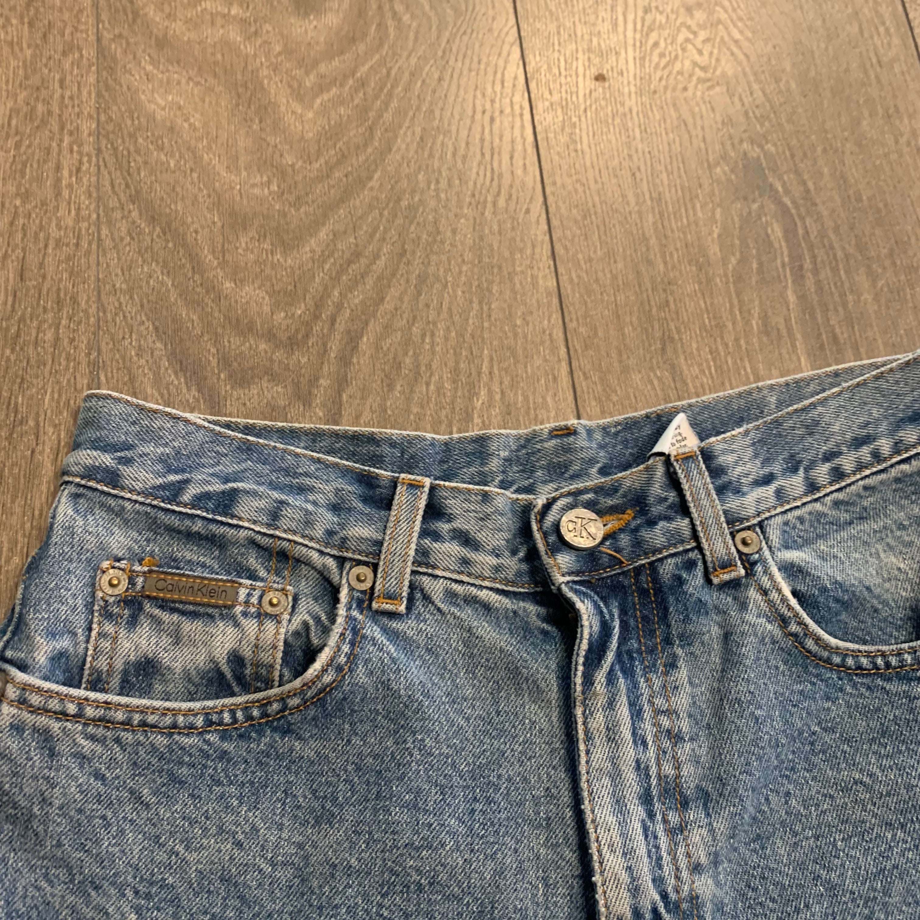 90s Calvin Klein Denim Shorts 9