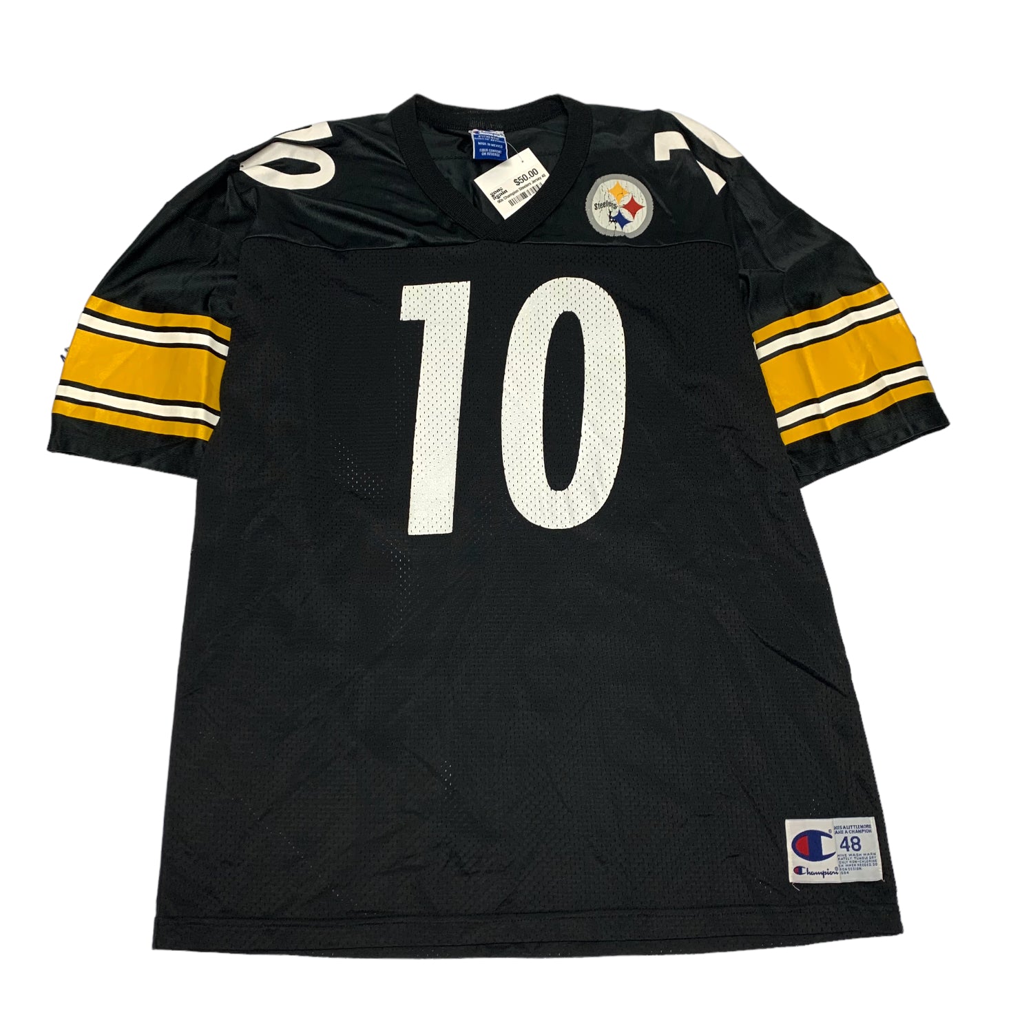 90s Champion Steelers Jersey 48