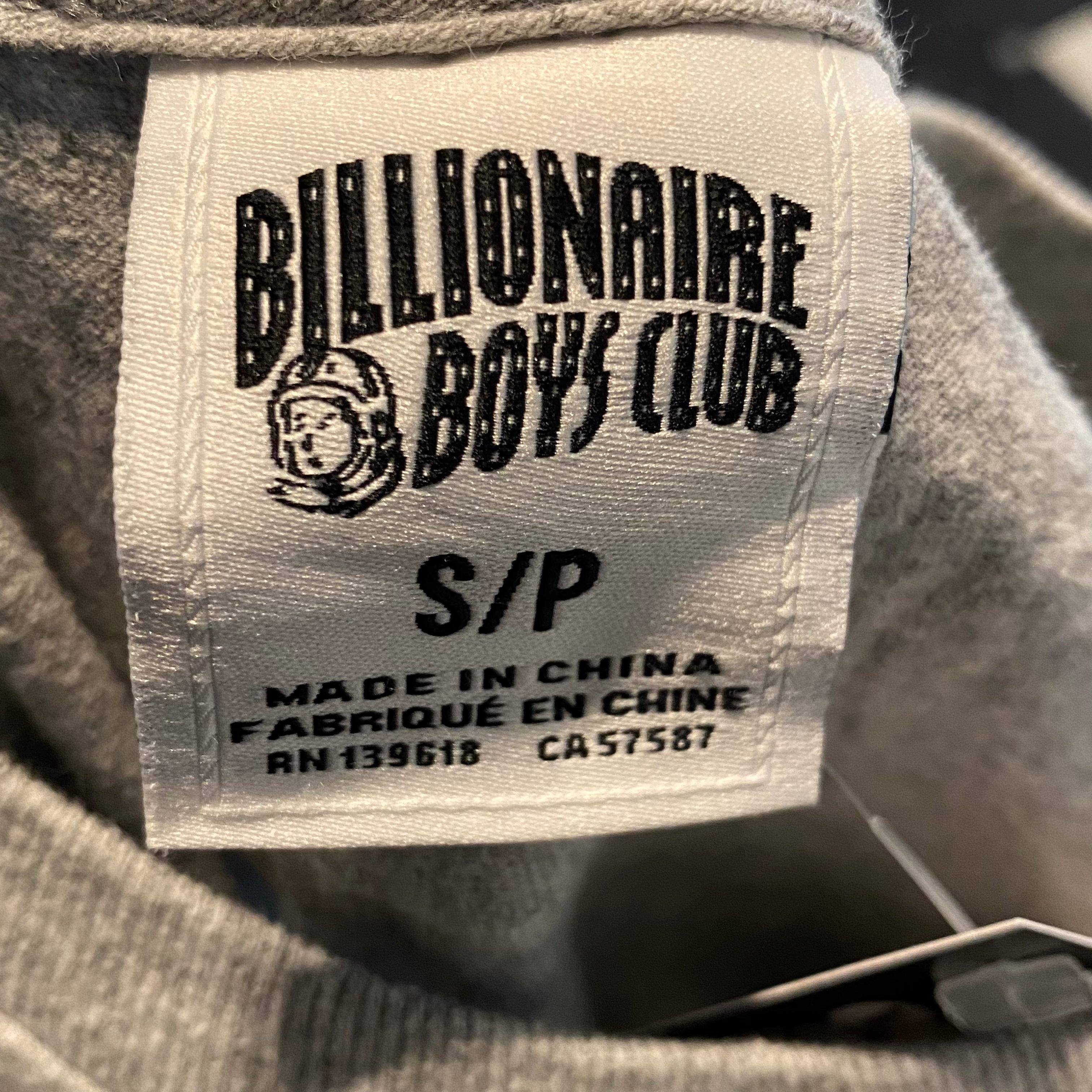 Grey Billionaire Boys Club Tee S