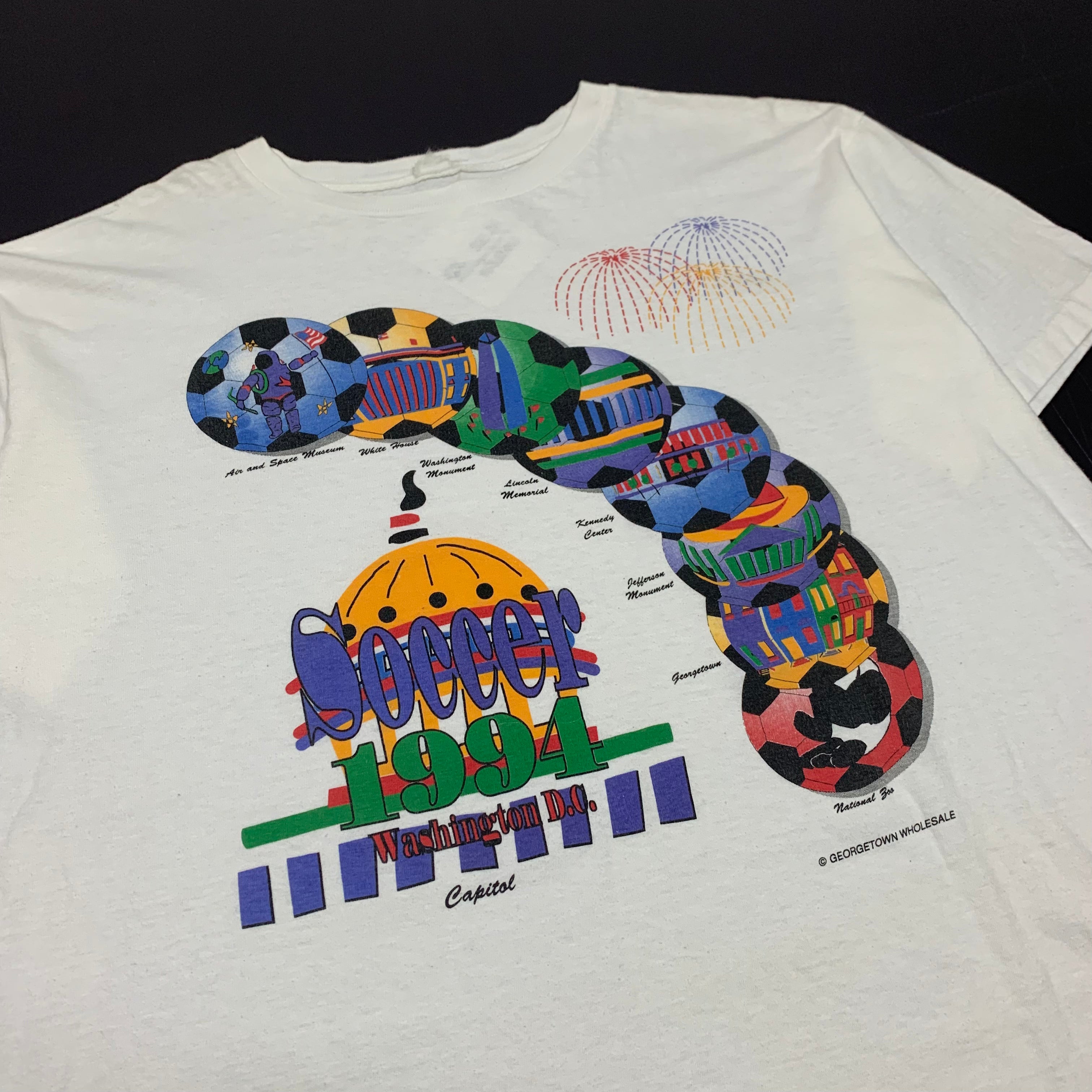 1994 Washington Soccer Tee L