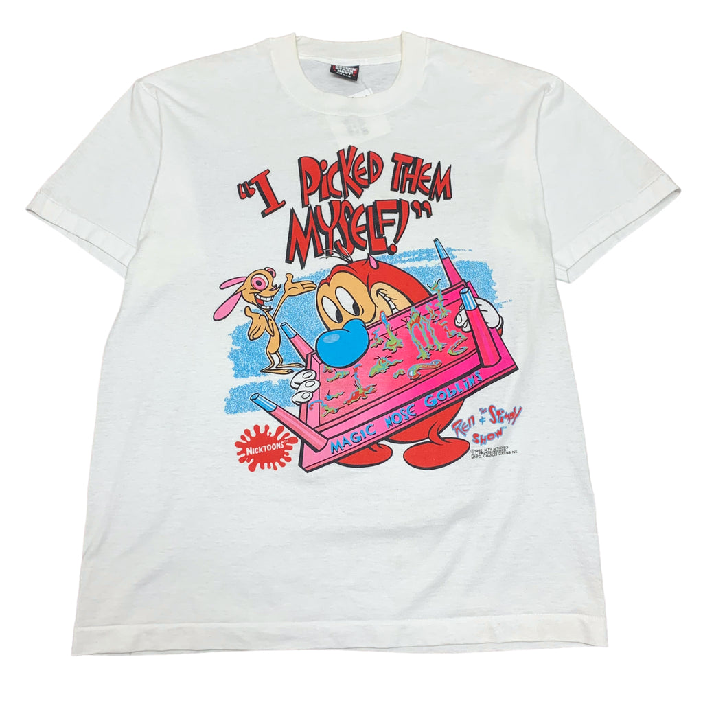 90s Ren & Stimpy Tee L