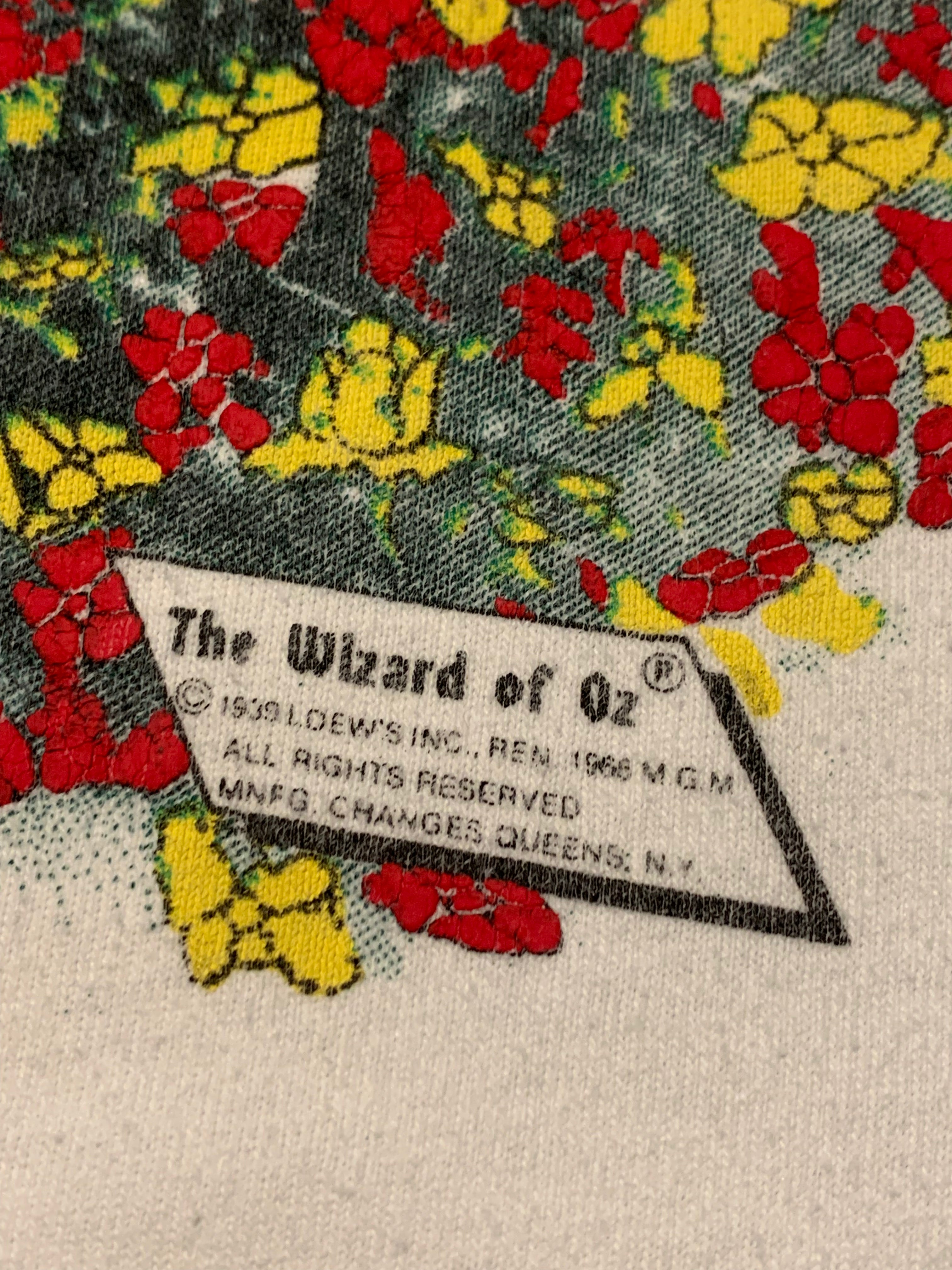 80s The Wizard of Oz tee M