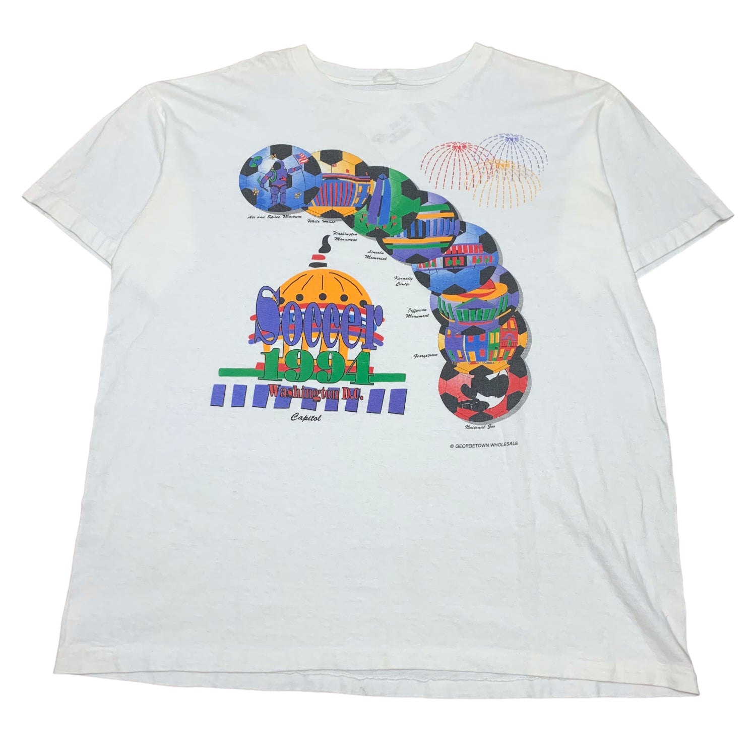 1994 Washington Soccer Tee L