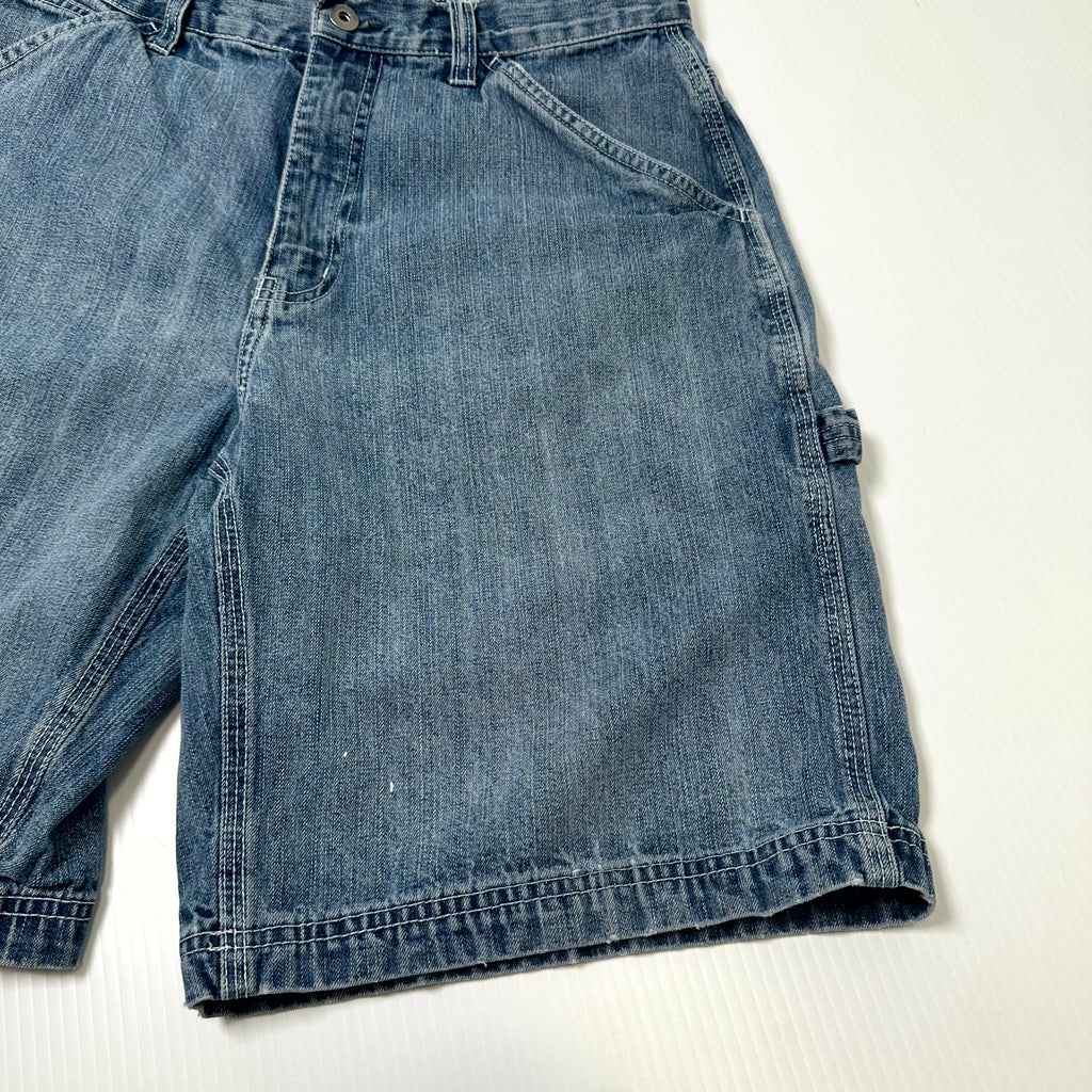 Y2K Urban Star Denim Work Shorts 34