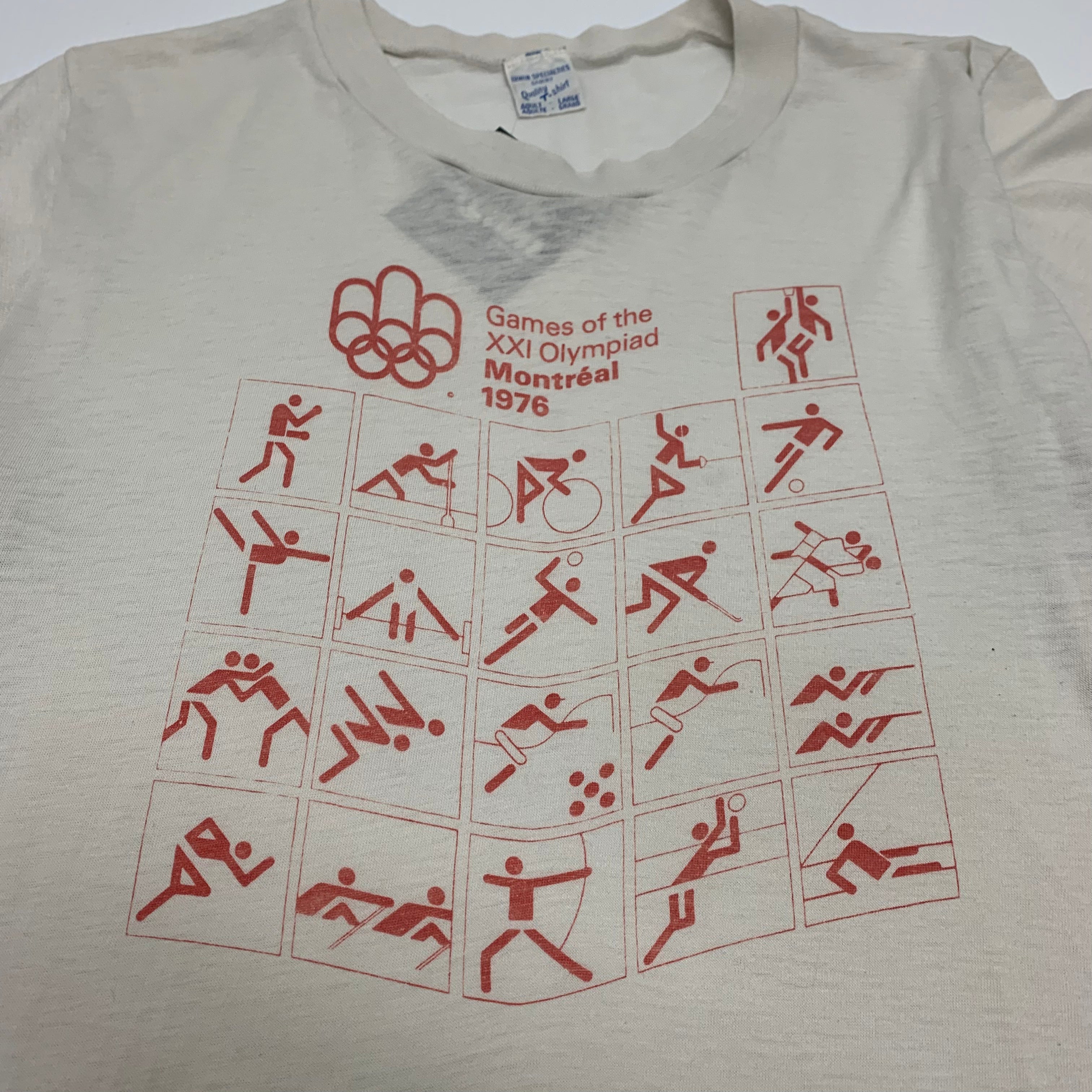 1976 Olympiad Montreal Tee L