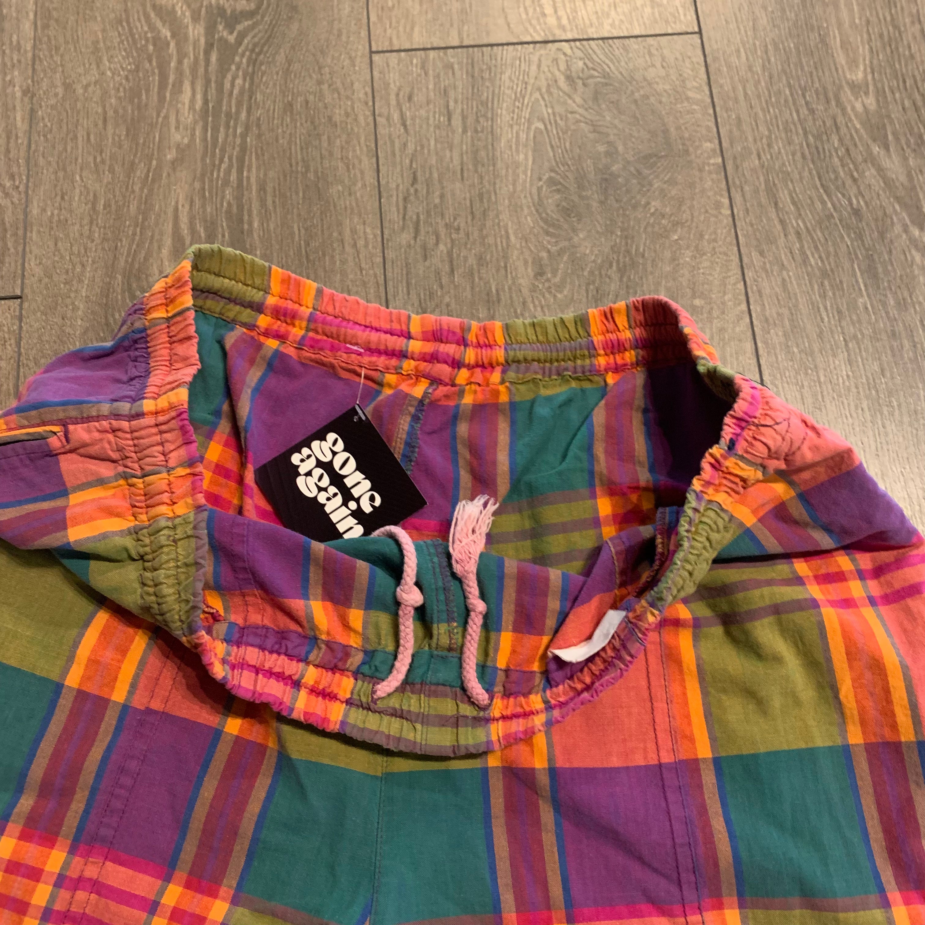 90s Plaid Shorts L