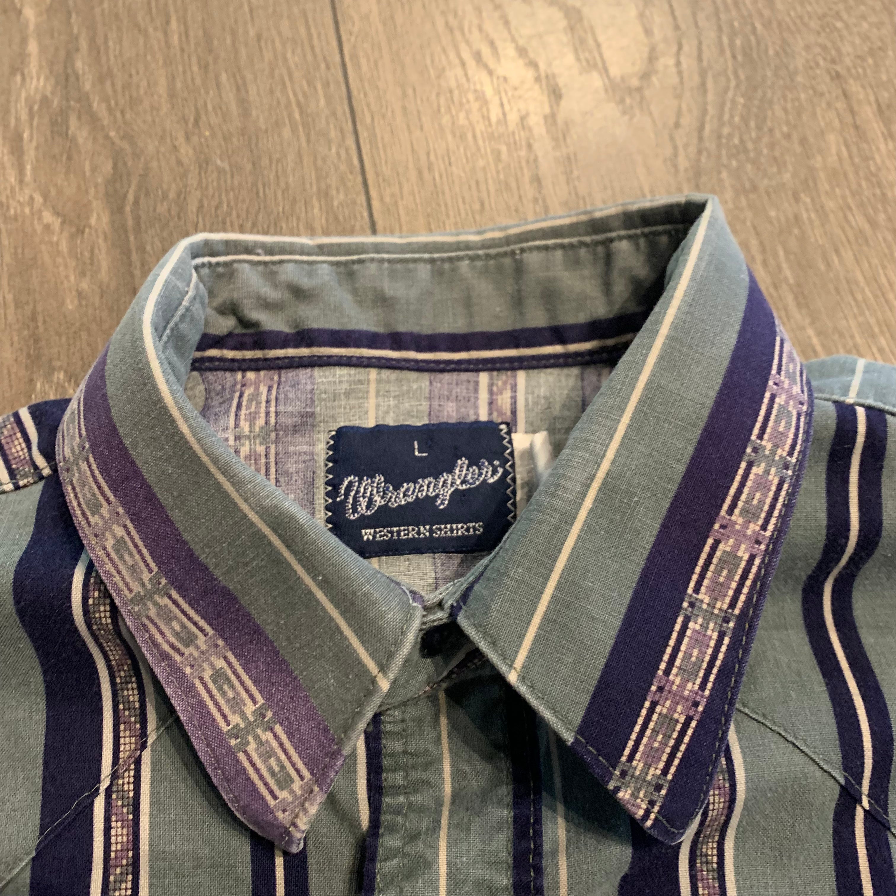 Wrangler Western Polo Shirt L