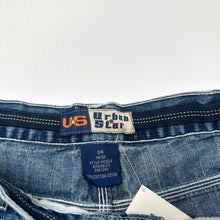 Load image into Gallery viewer, Y2K Urban Star Denim Work Shorts 34

