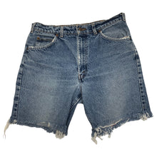 Load image into Gallery viewer, Levi’s Orange Tab Cutoffs 34
