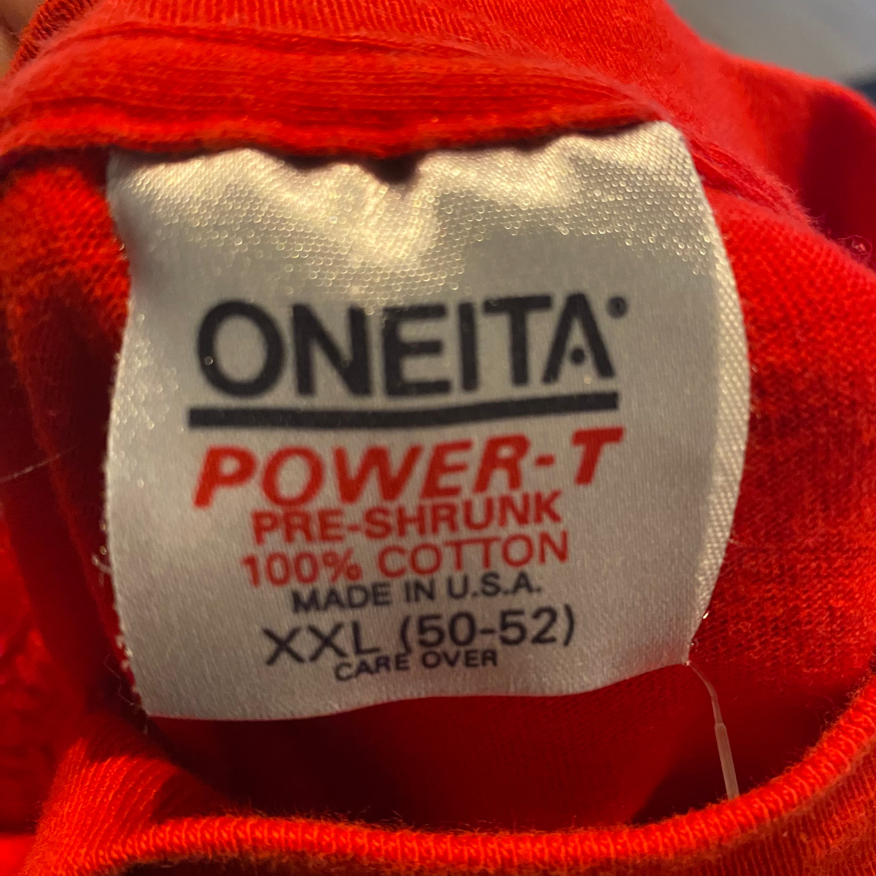 Red Blank Tee XXL