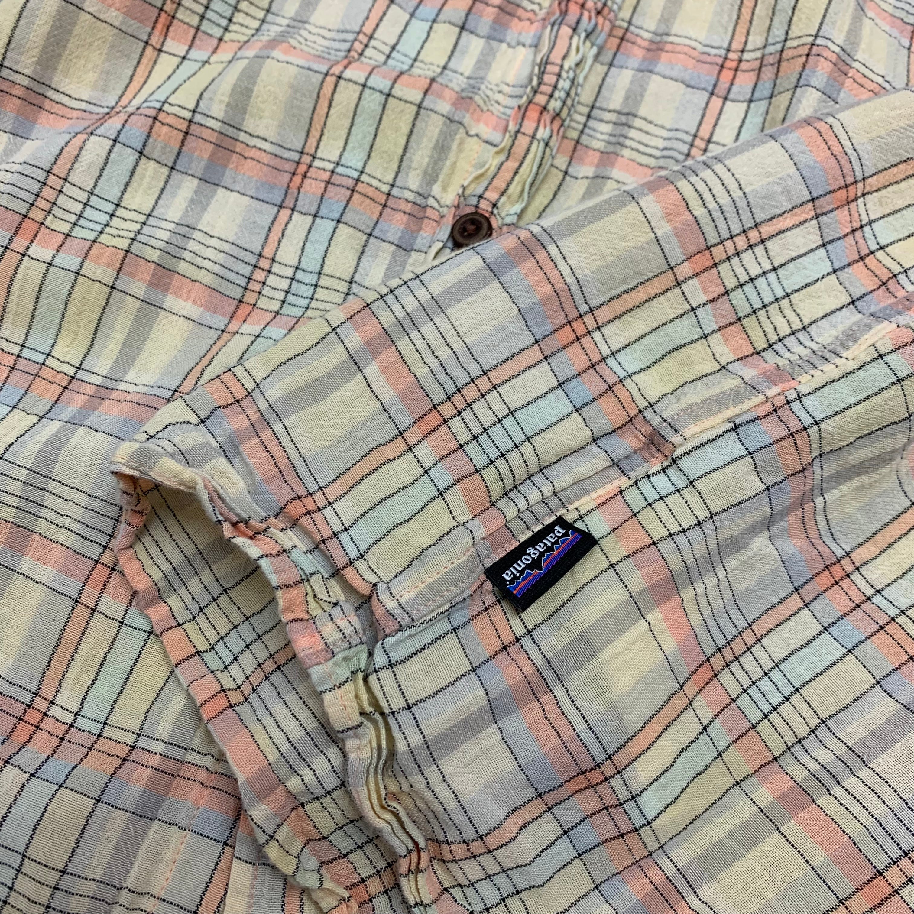 Patagonia Plaid SS Shirt L