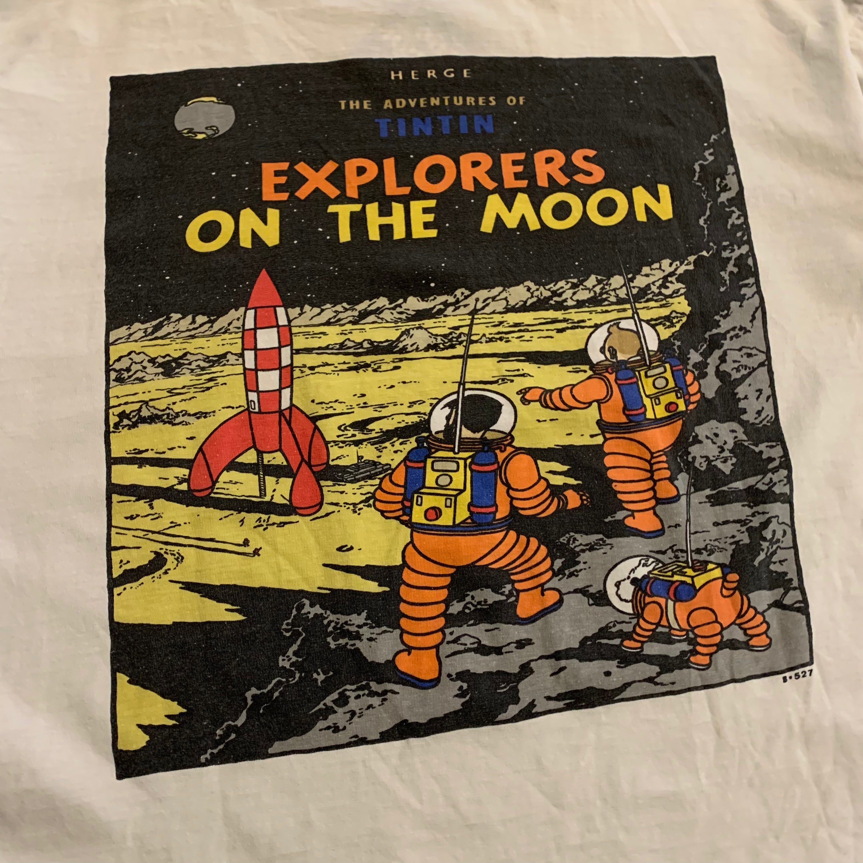 Vintage TinTin Adventures Tee L