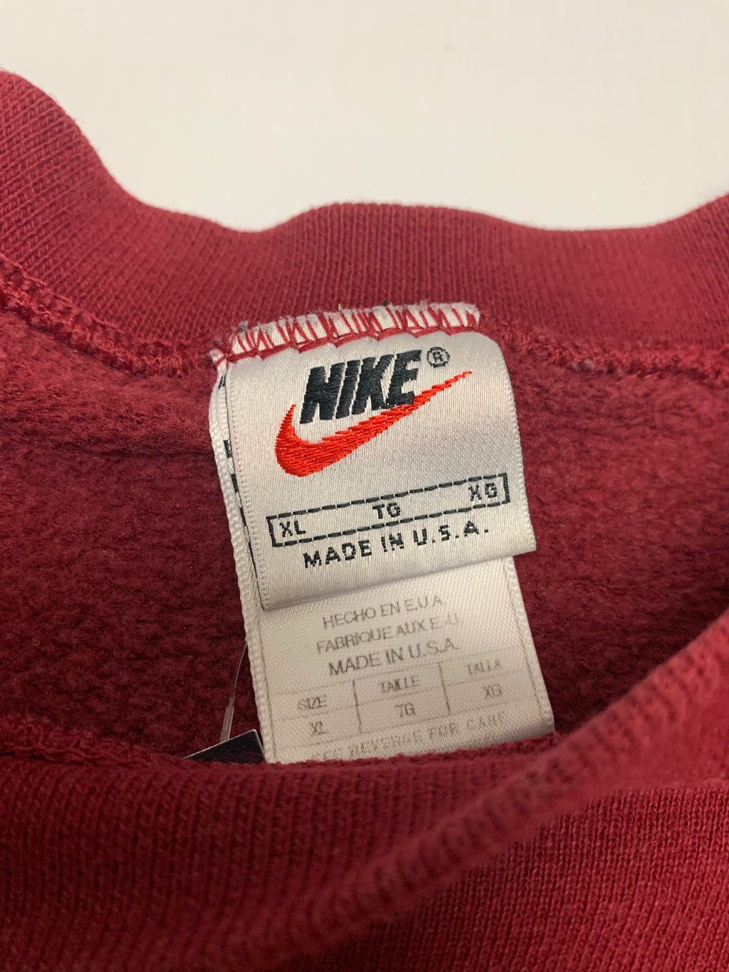 Nike Swoosh Crewneck Red XL