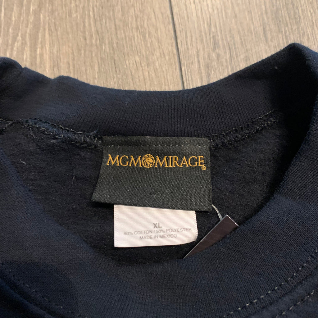 Black Las Vegas Graphic Crewneck XL