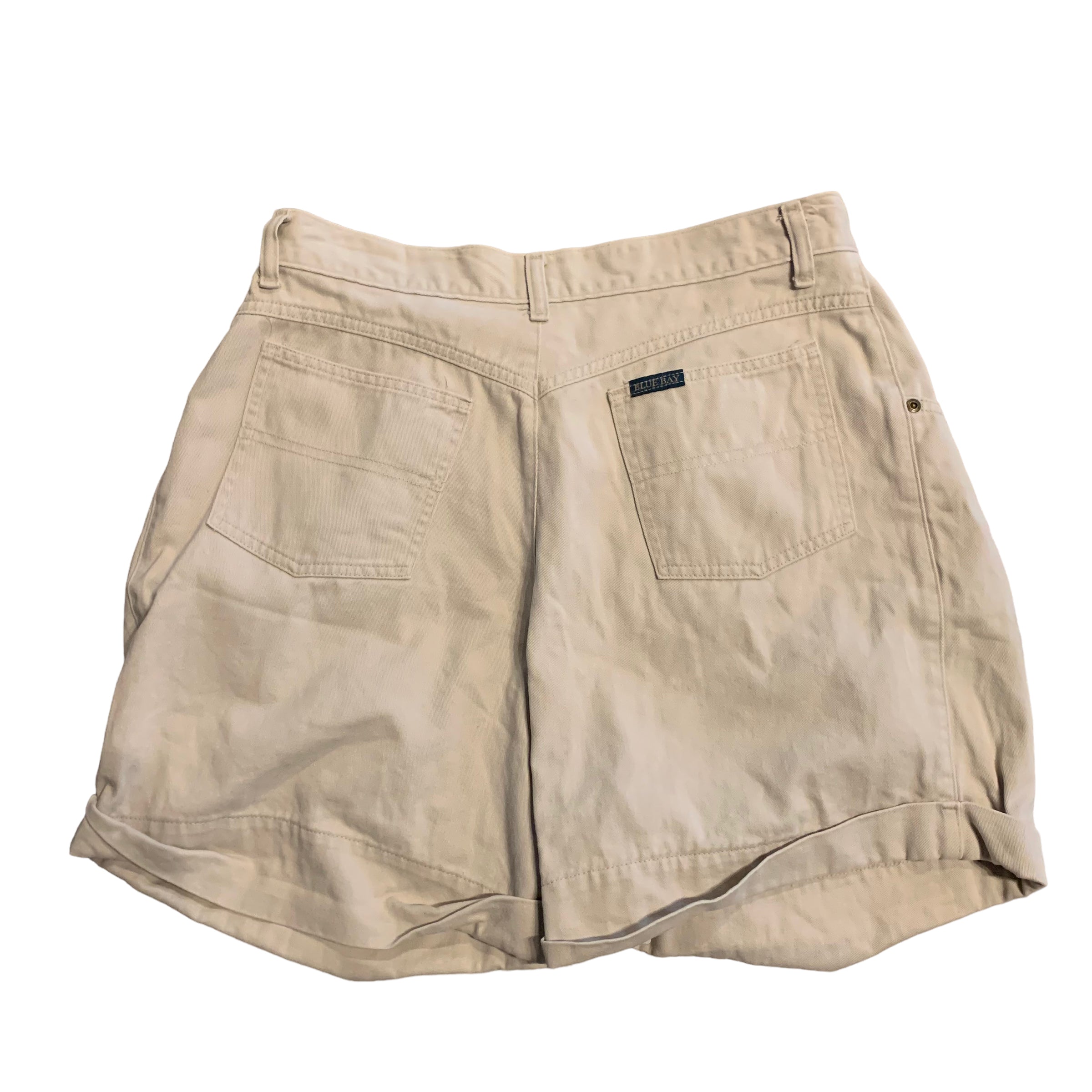 Blue Bay Cream Shorts 31
