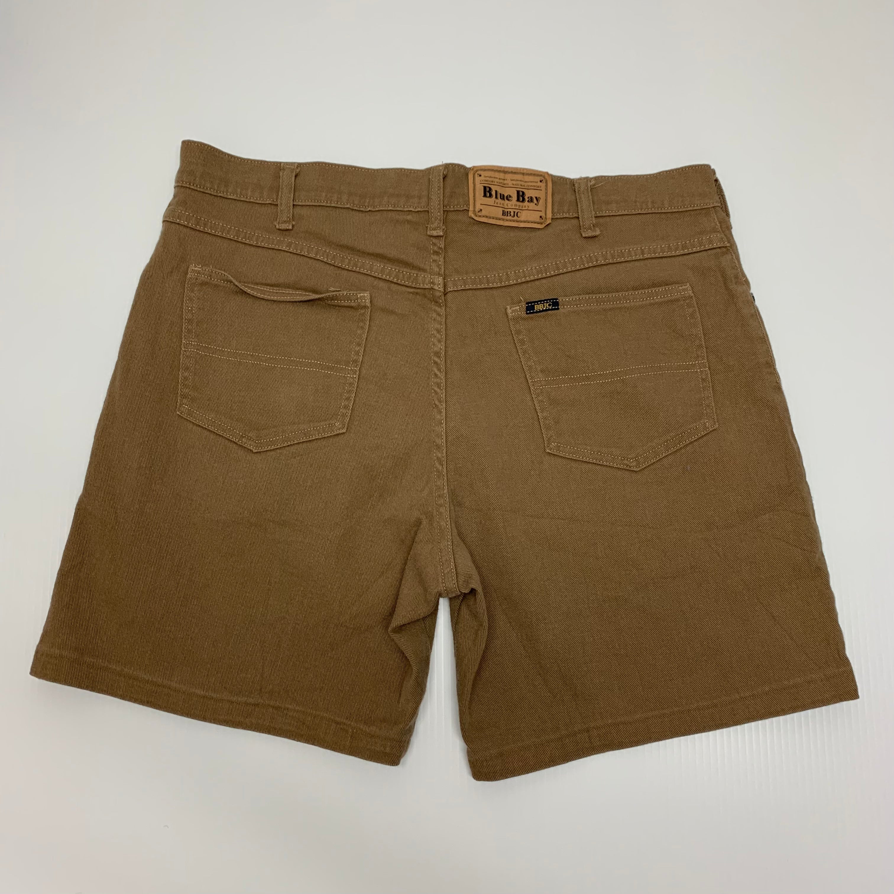 Brown Blue Bay Jorts 36