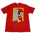 90s Red Mickey Tee XL