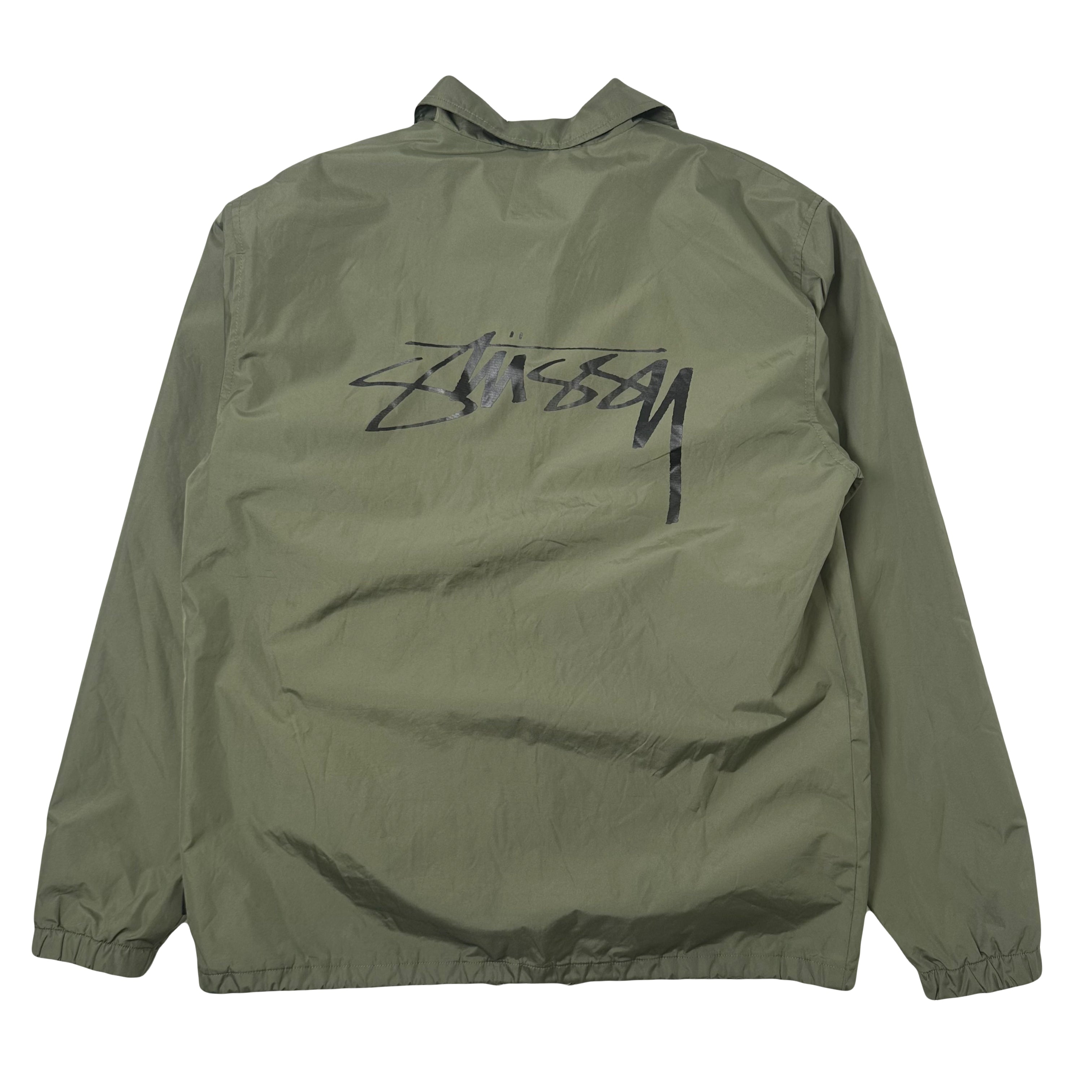 Stussy Script Logo Coach Jacket M