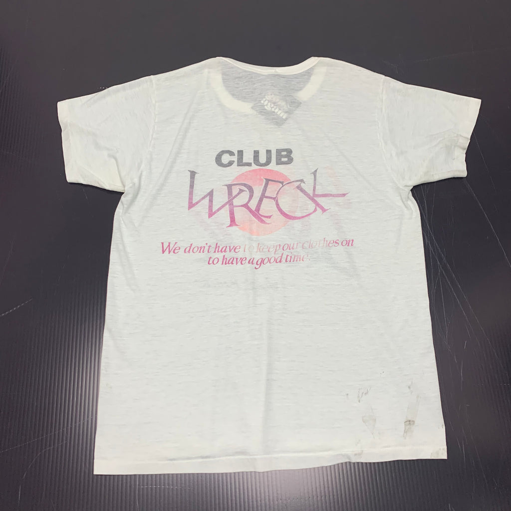 Vintage Life’s A Beach Wreck Beach Tee M