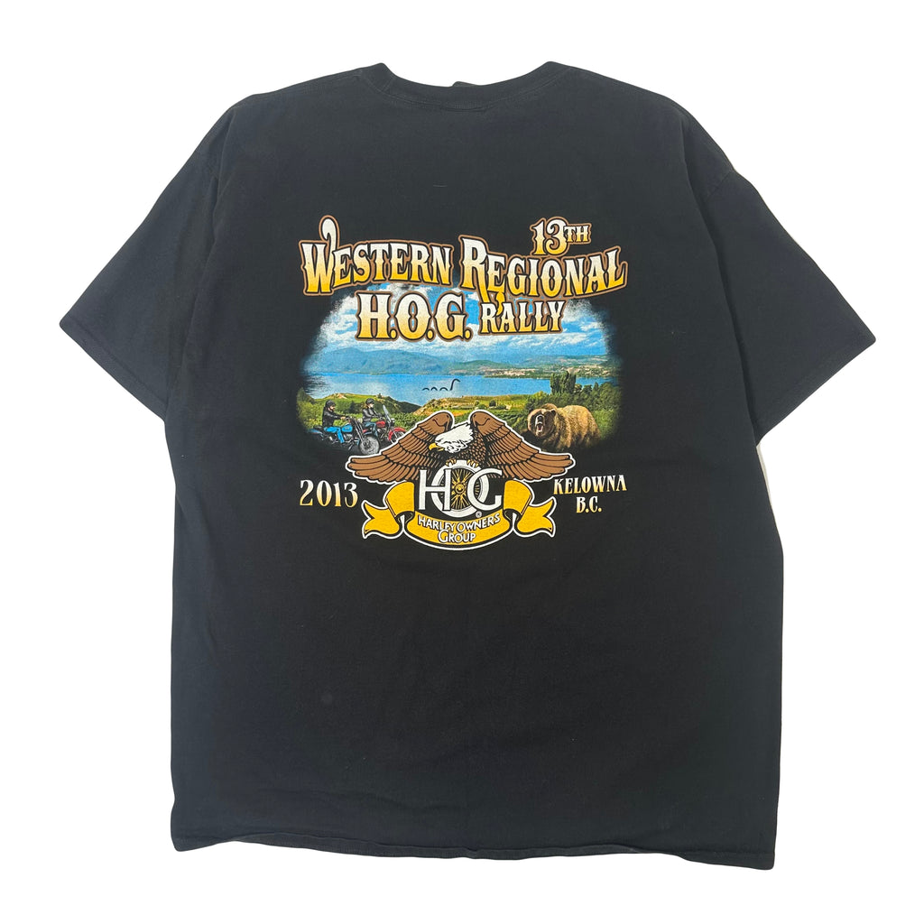 Harley Davidson Western H.O.G. Rally Graphic Tee XXL