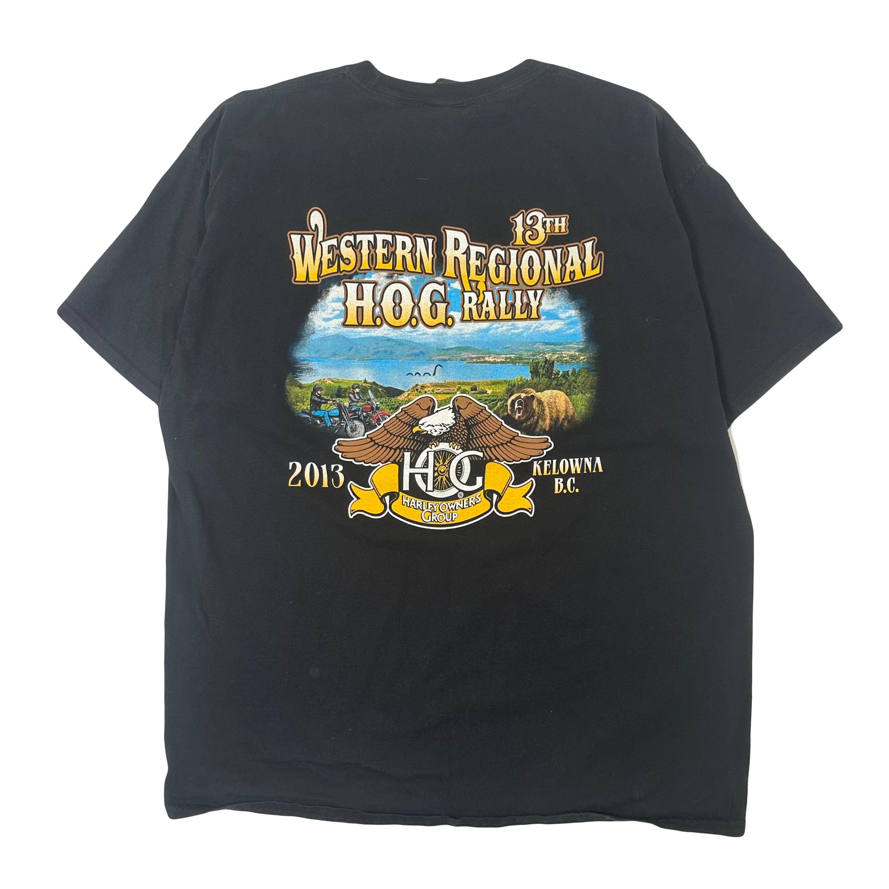 Harley Davidson Western H.O.G. Rally Graphic Tee XXL