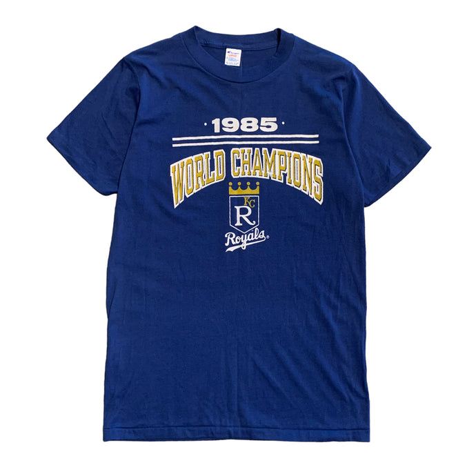 Vintage 1985 World Series Royals World Champions White T-Shirt Adult Size L