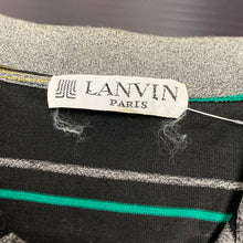 Load image into Gallery viewer, Lanvin Paris Striped Polo 48
