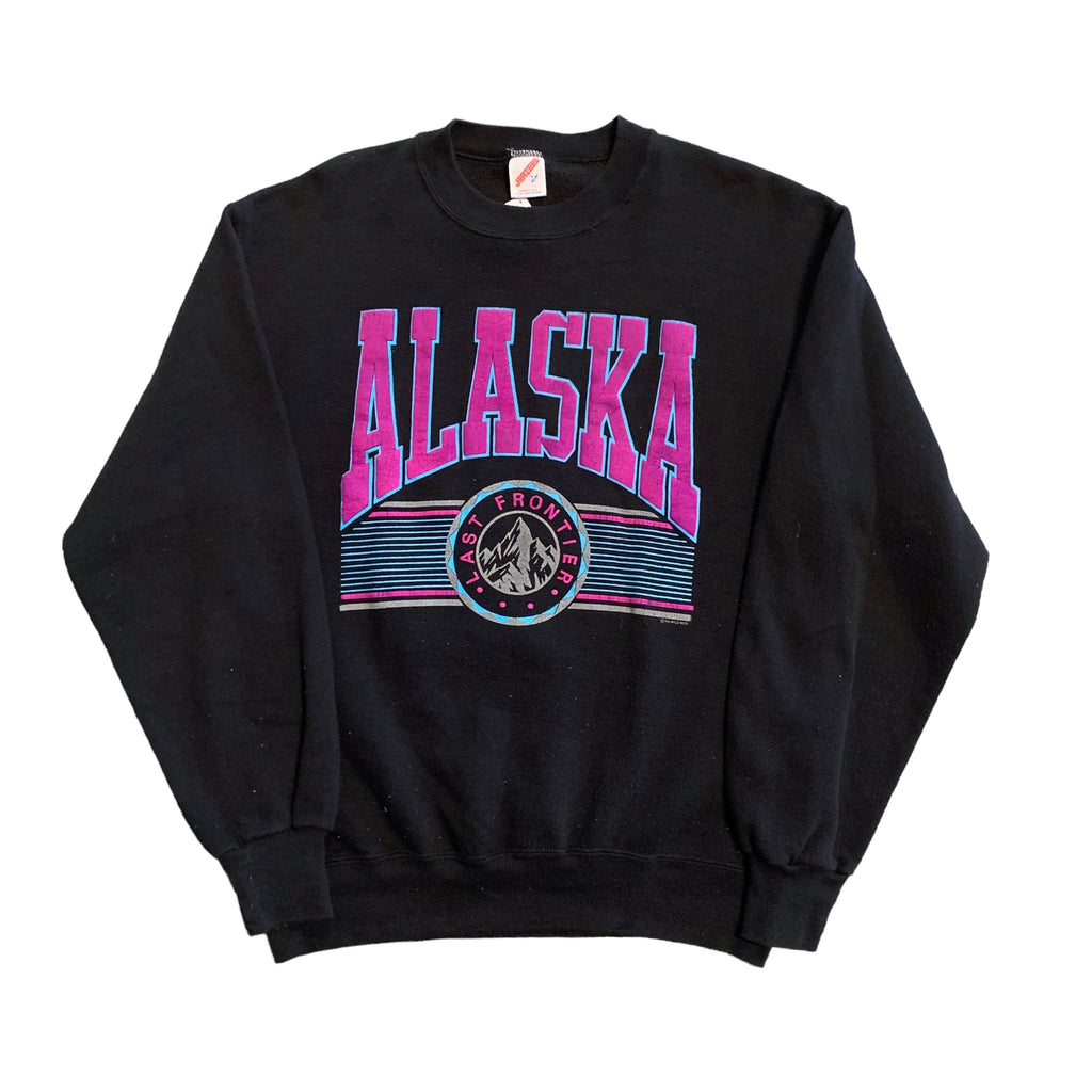 Alaska Black Crewneck L
