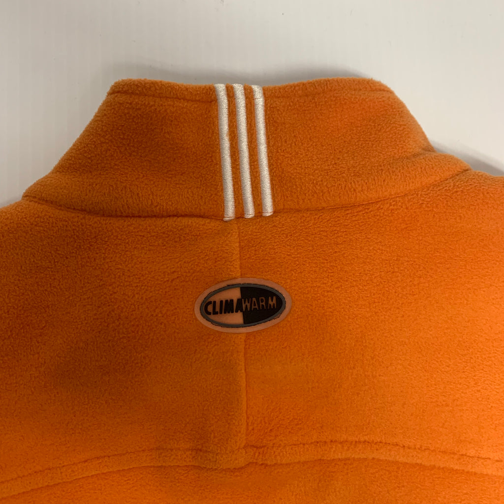 Adidas Orange Fleece Vest L