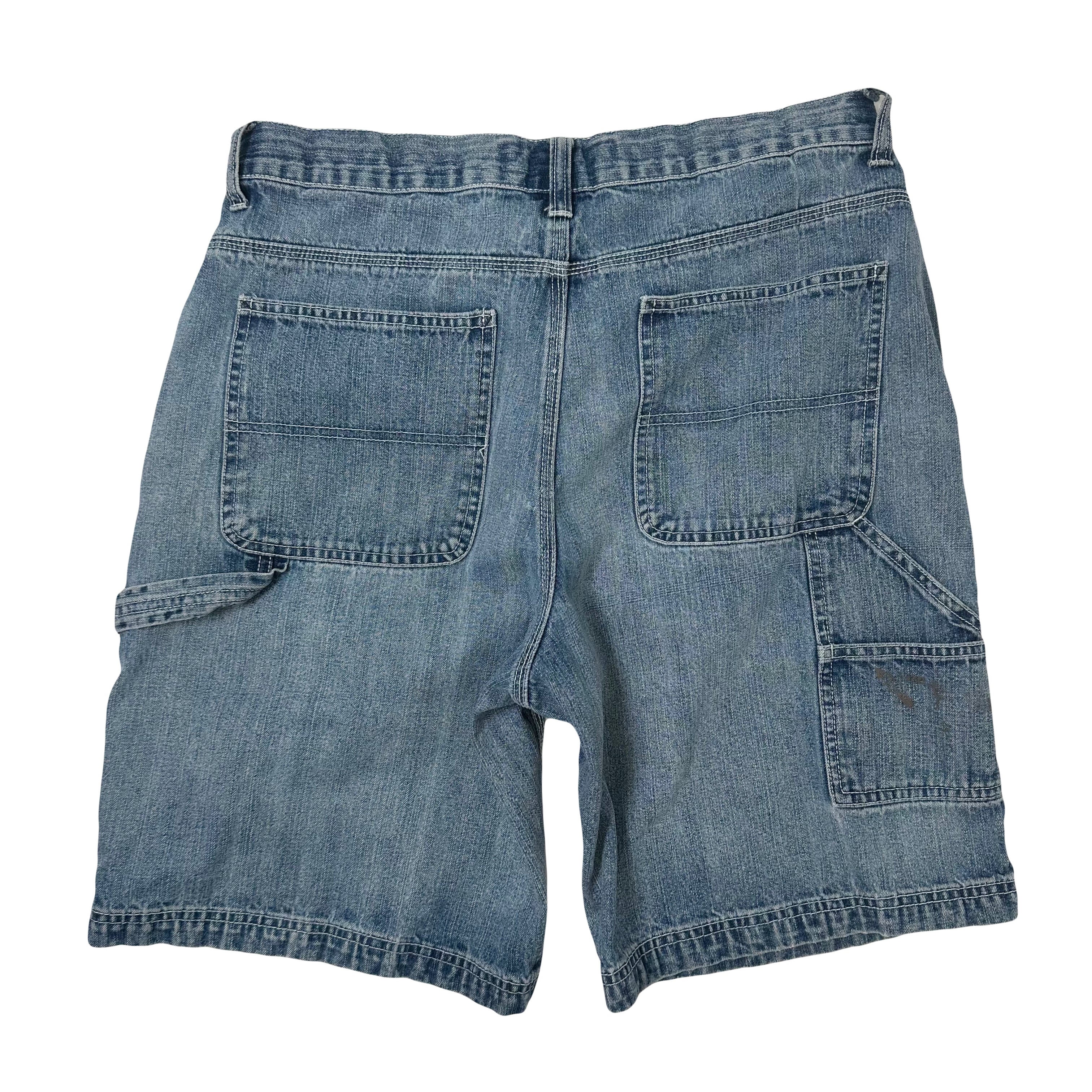 Y2K Urban Star Denim Work Shorts 34