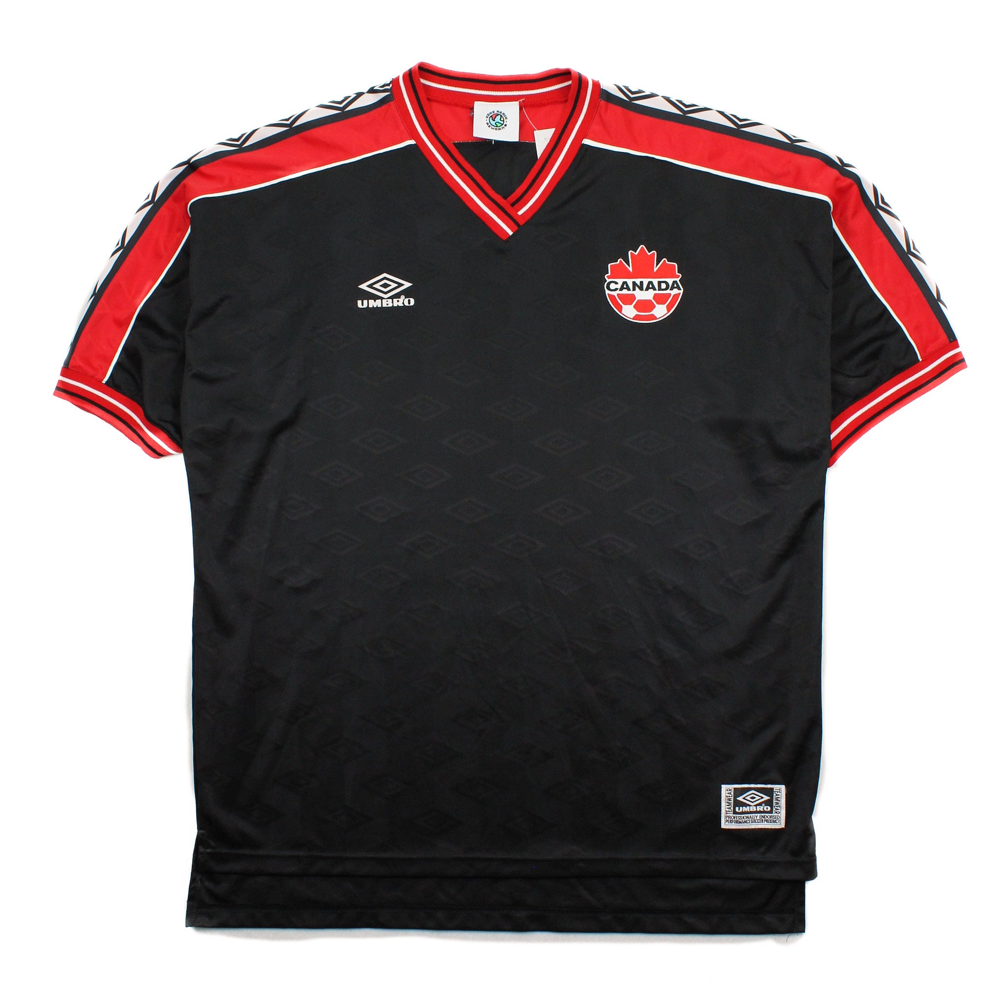 Vintage Umbro Canada Soccer Custom Jersey XXL
