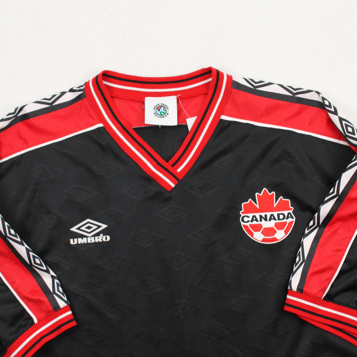 Vintage Umbro Canada Soccer Custom Jersey XXL