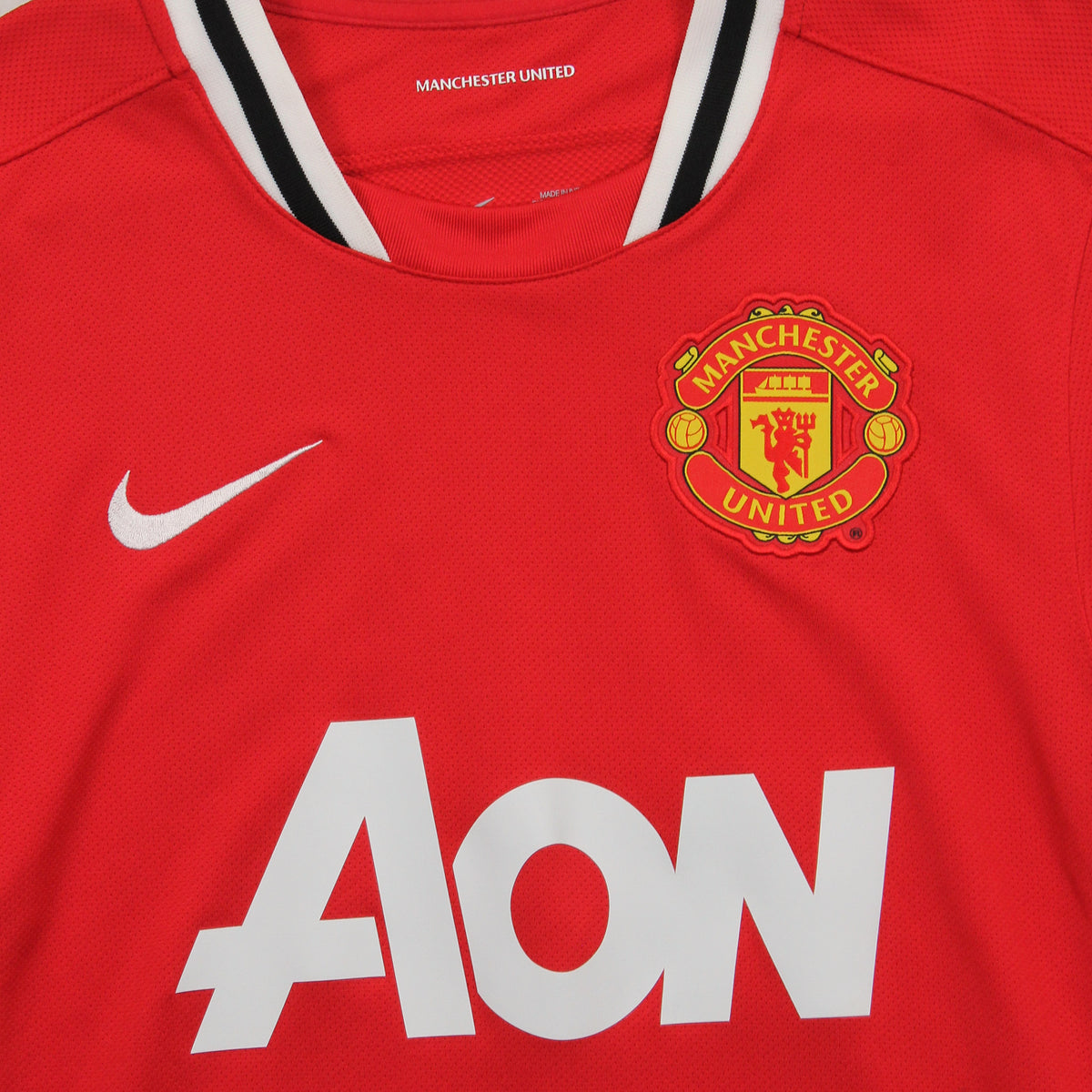 2011-12 Nike Manchester United Home Kit S