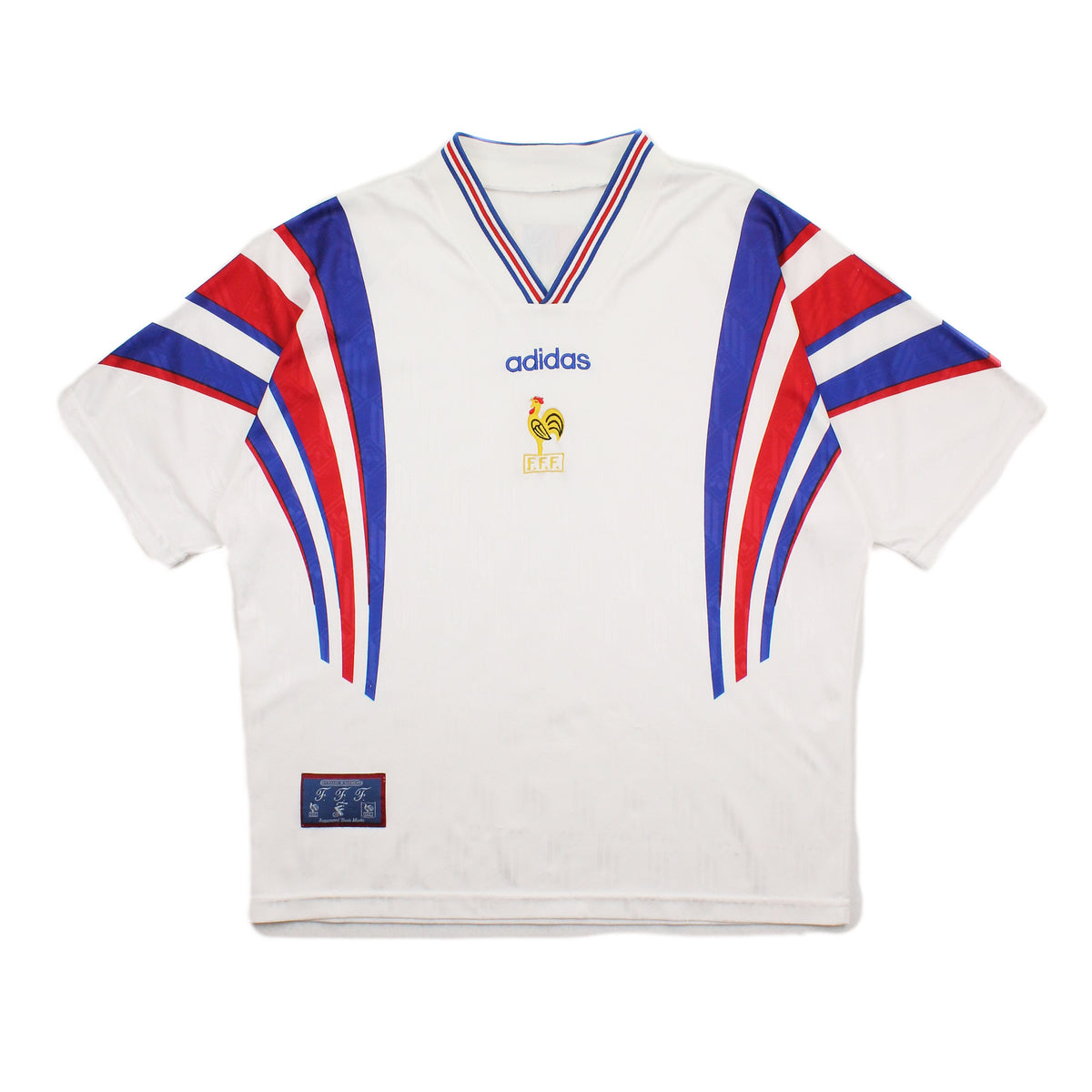 1996 Adidas France Away Kit L