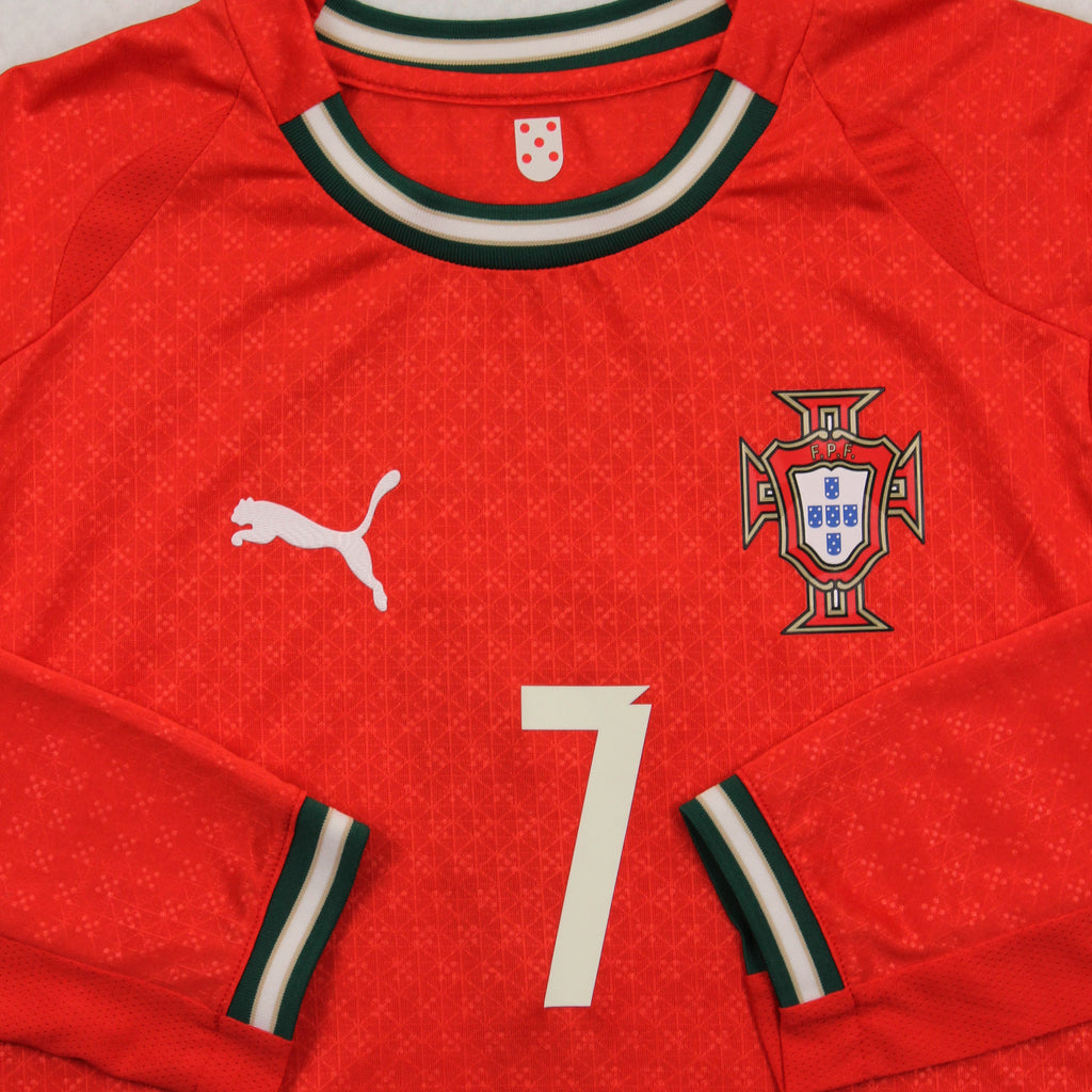 2025 Puma Portugal Ronaldo #7 Longsleeve Kit S