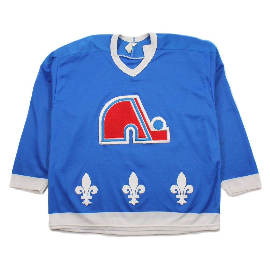 Vintage CCM Quebec Nordiques #7 NHL Jersey XL