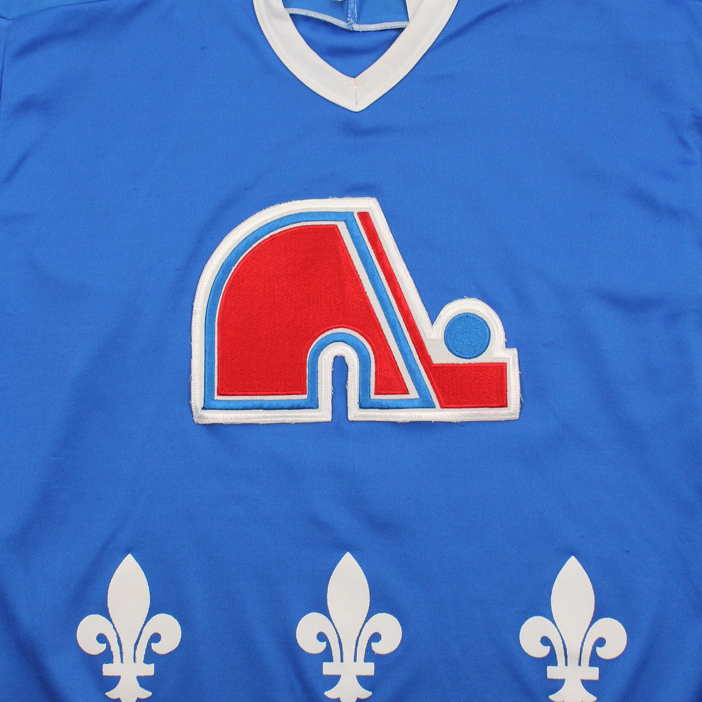 Vintage CCM Quebec Nordiques #7 NHL Jersey XL