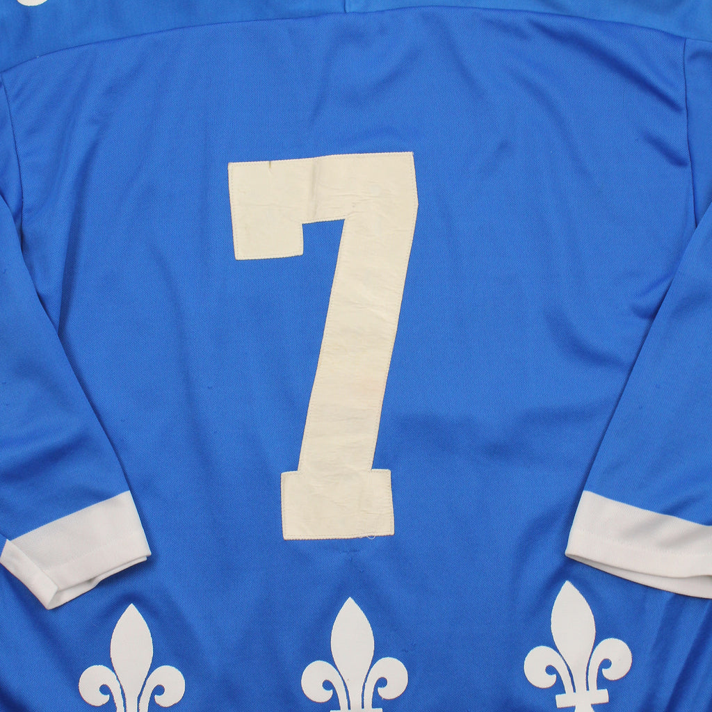 Vintage CCM Quebec Nordiques #7 NHL Jersey XL