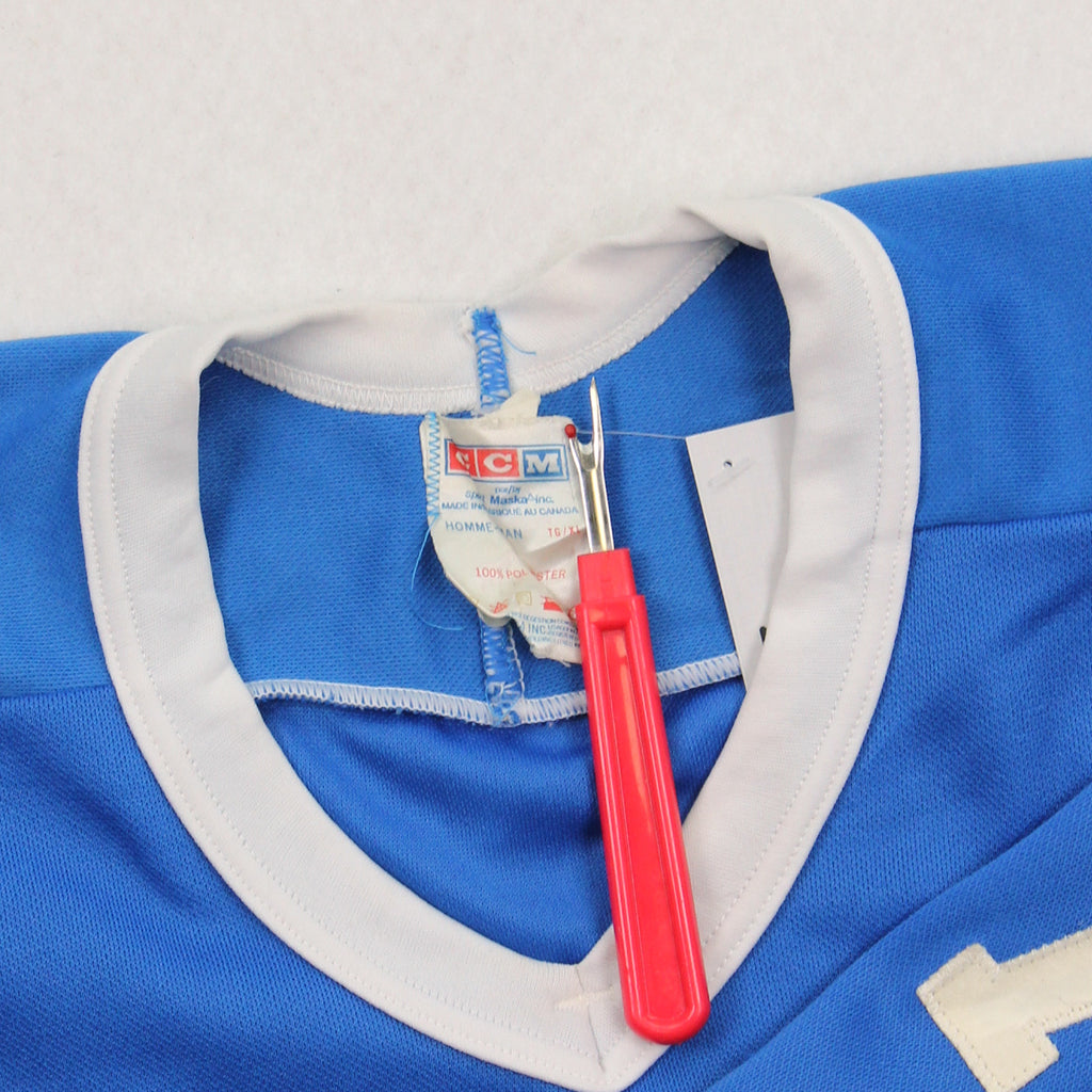 Vintage CCM Quebec Nordiques #7 NHL Jersey XL