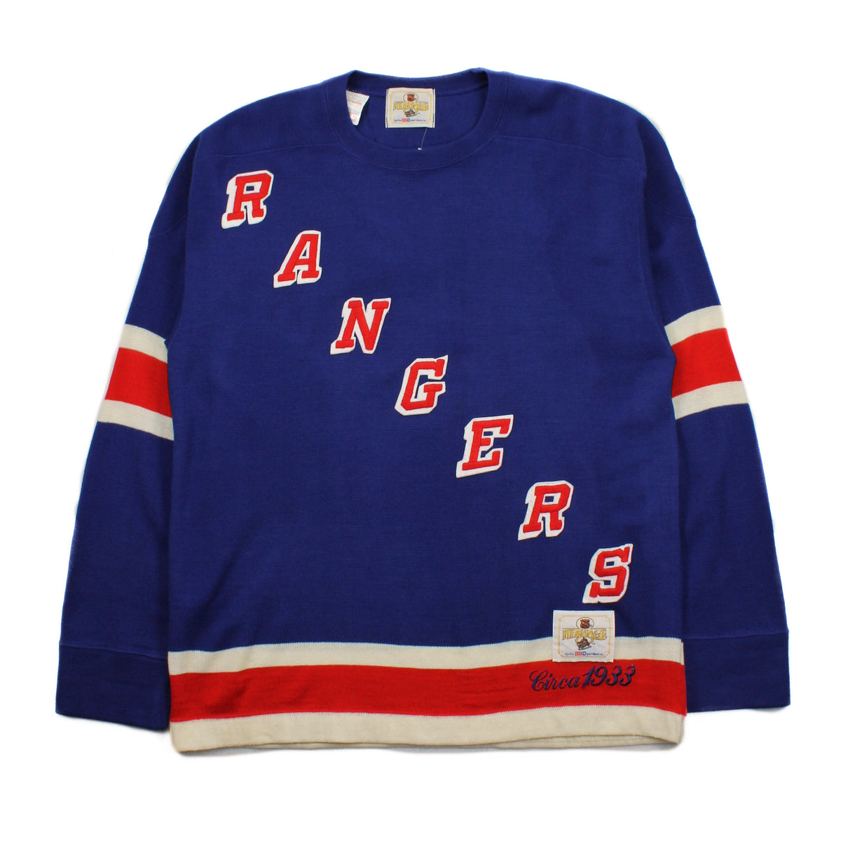 Vintage New York Rangers NHL Sweater Jersey L