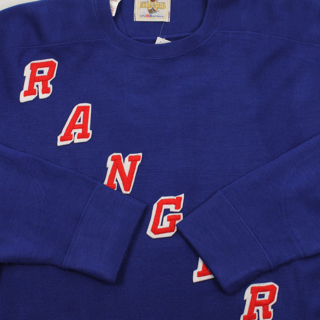 Vintage New York Rangers NHL Sweater Jersey L
