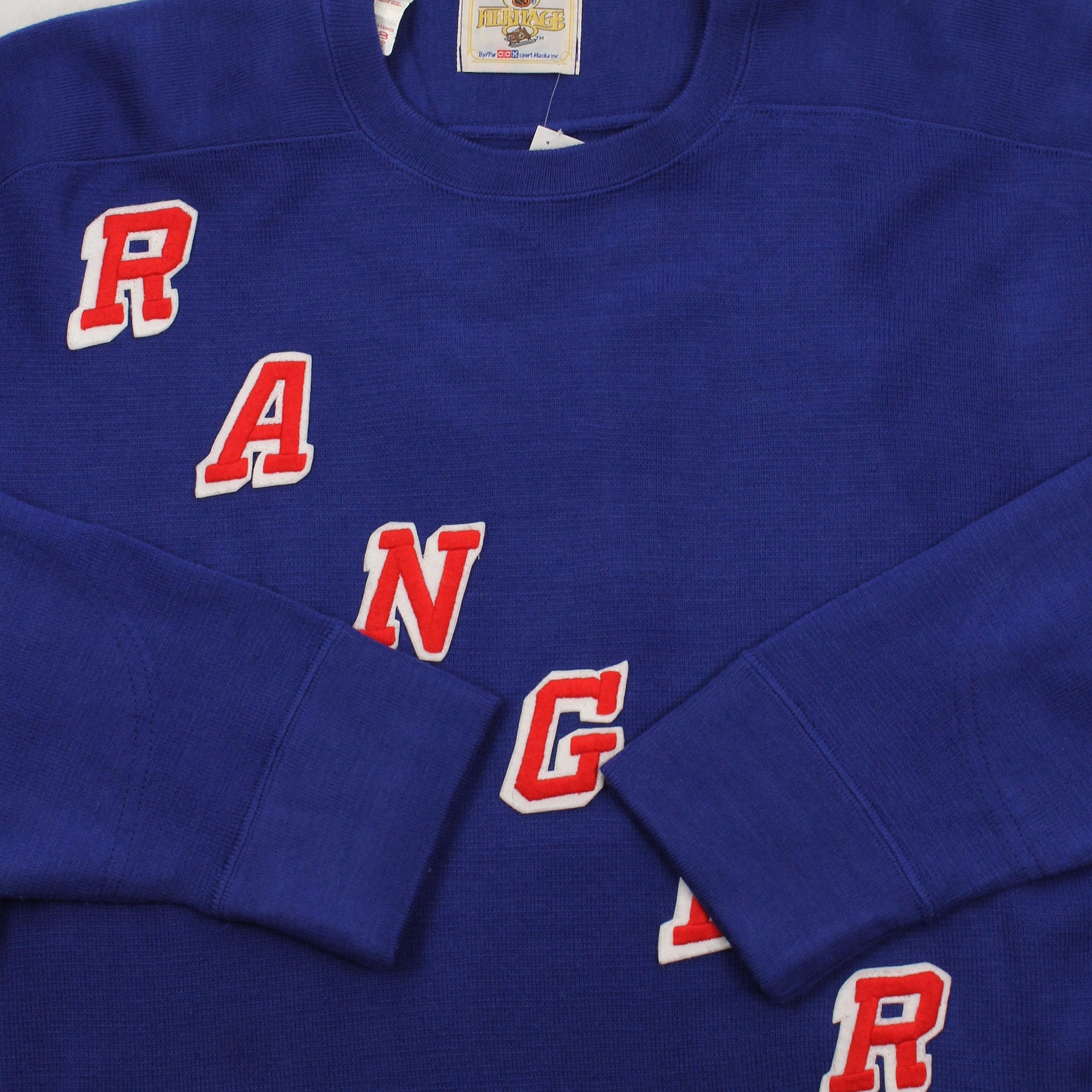 Vintage New York Rangers NHL Sweater Jersey L