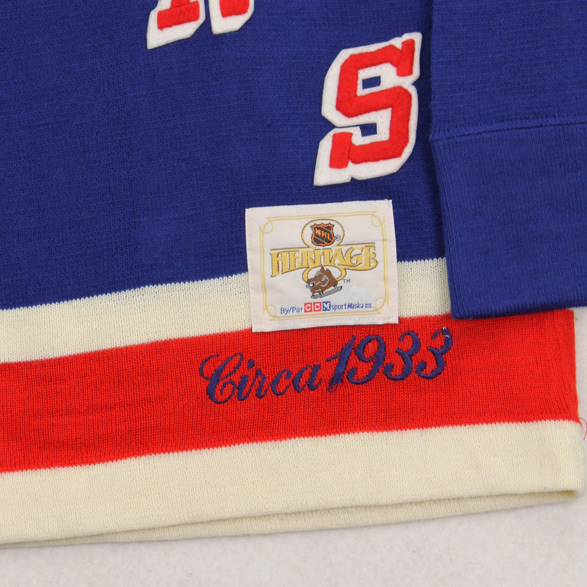 Vintage New York Rangers NHL Sweater Jersey L