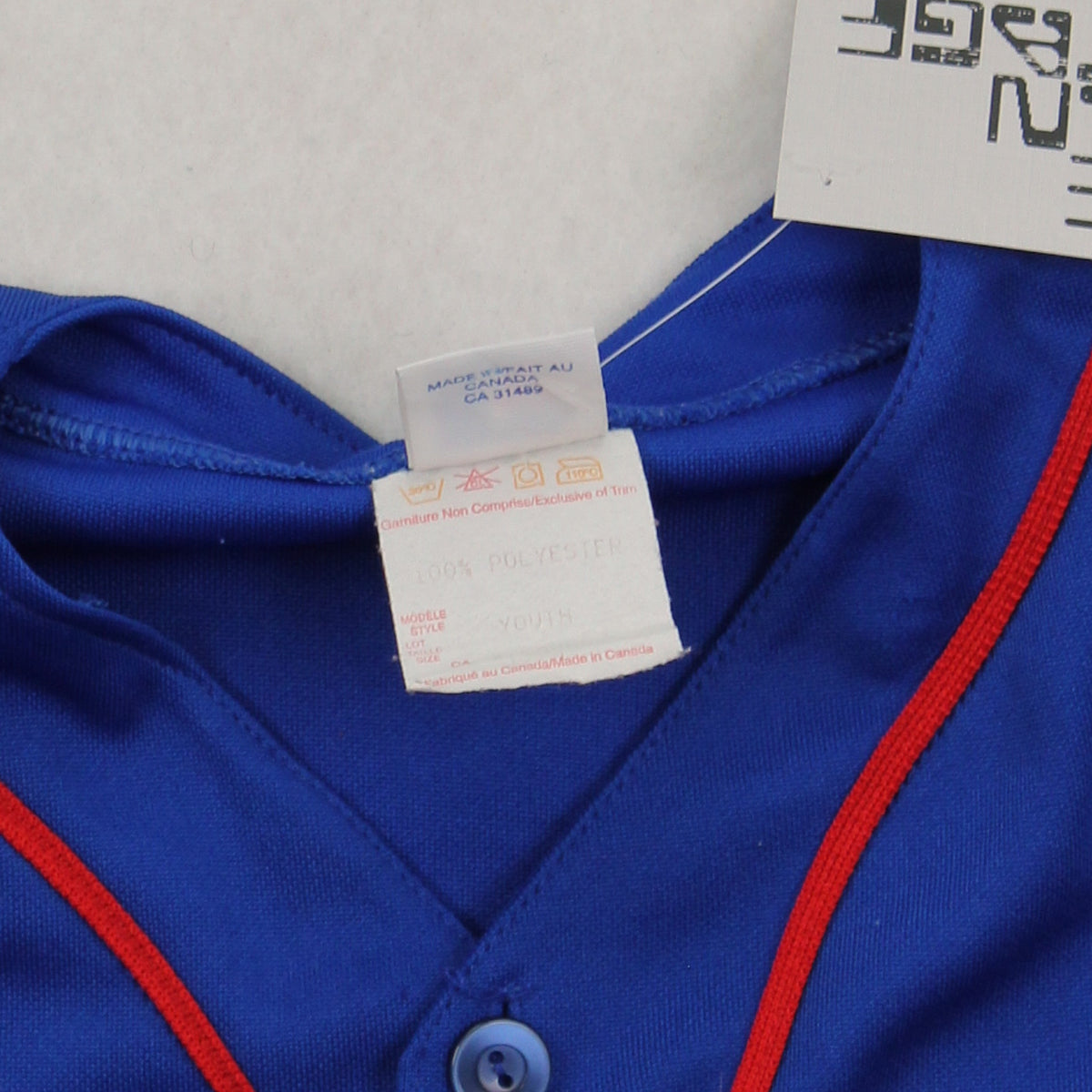 Vintage Russell Toronto Blue Jays Baseball Jersey Youth L