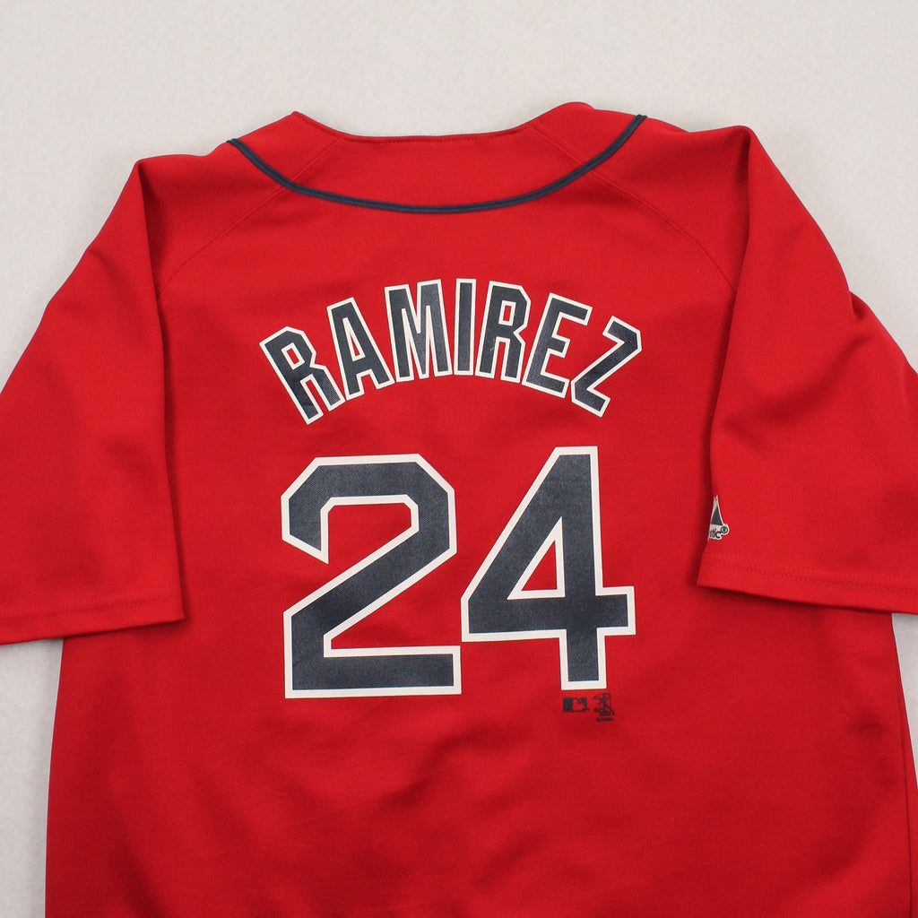 Majestic Boston Red Sox Ramirez #24 Jersey L