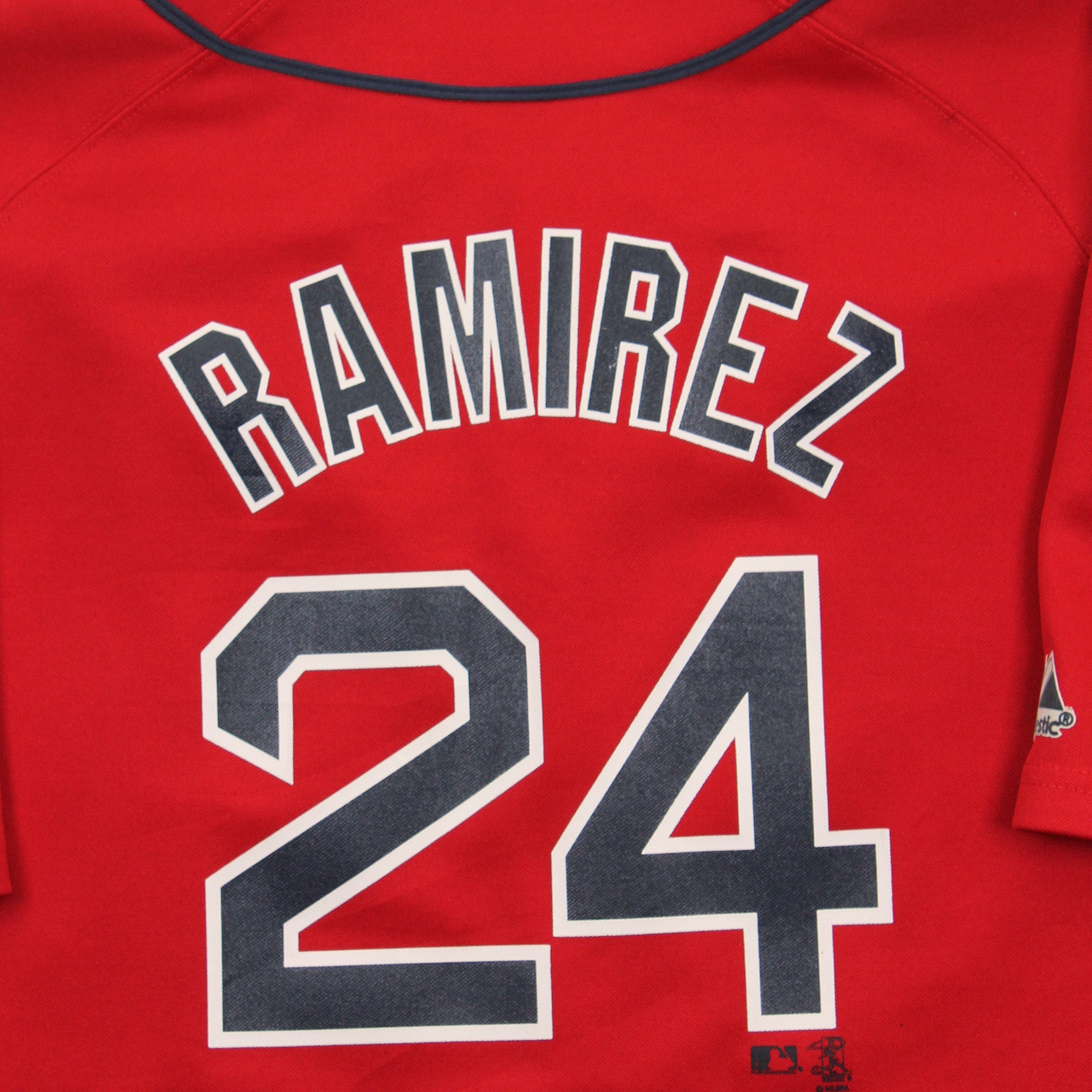 Majestic Boston Red Sox Ramirez #24 Jersey L
