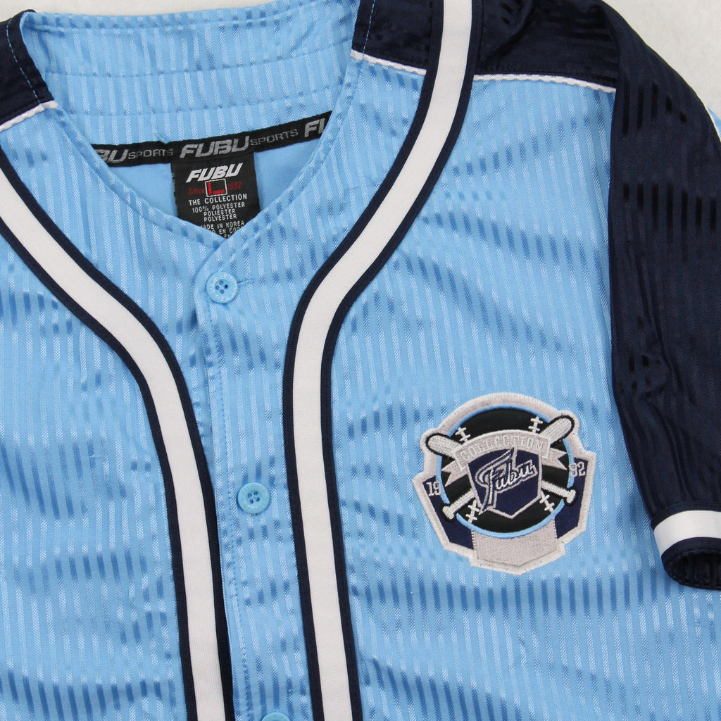 Y2K Fubu Sport Baseball Jersey Youth L