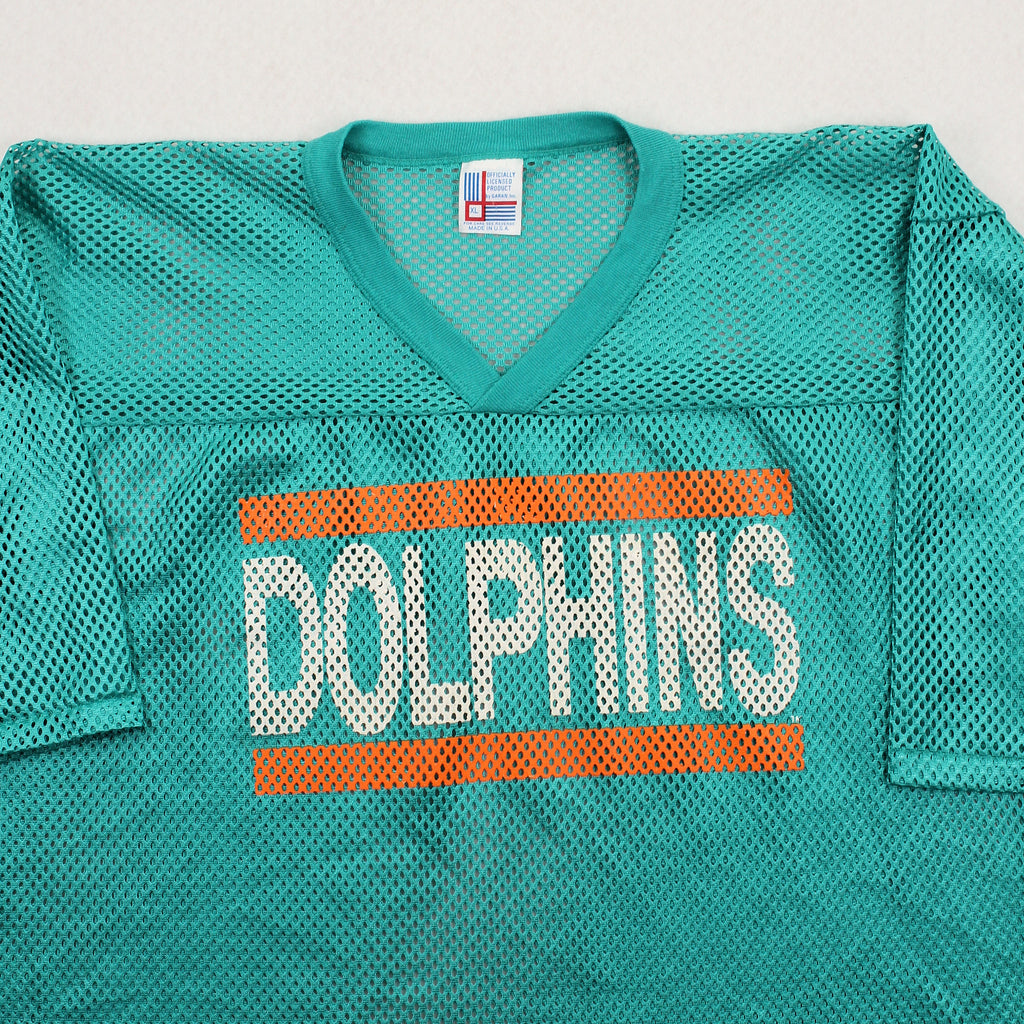 Vintage Miami Dolphins Cropped Mesh Jersey XL